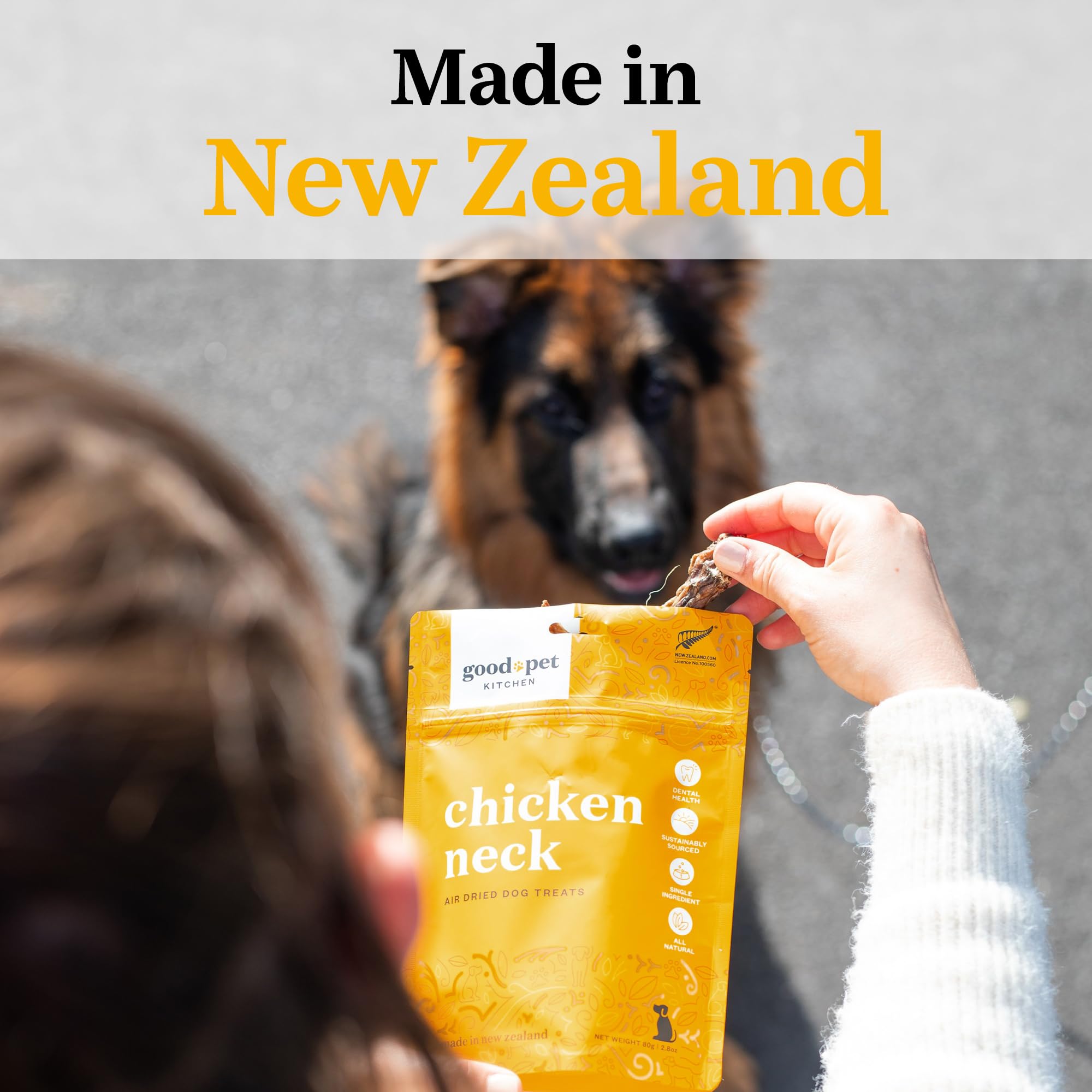 Good Pet Kitchen Pet Treats, Air-Dried, Natural, Single Ingredient Dog Treat, Free Range, Grain Free Dog Treats, Toppers, Snacks