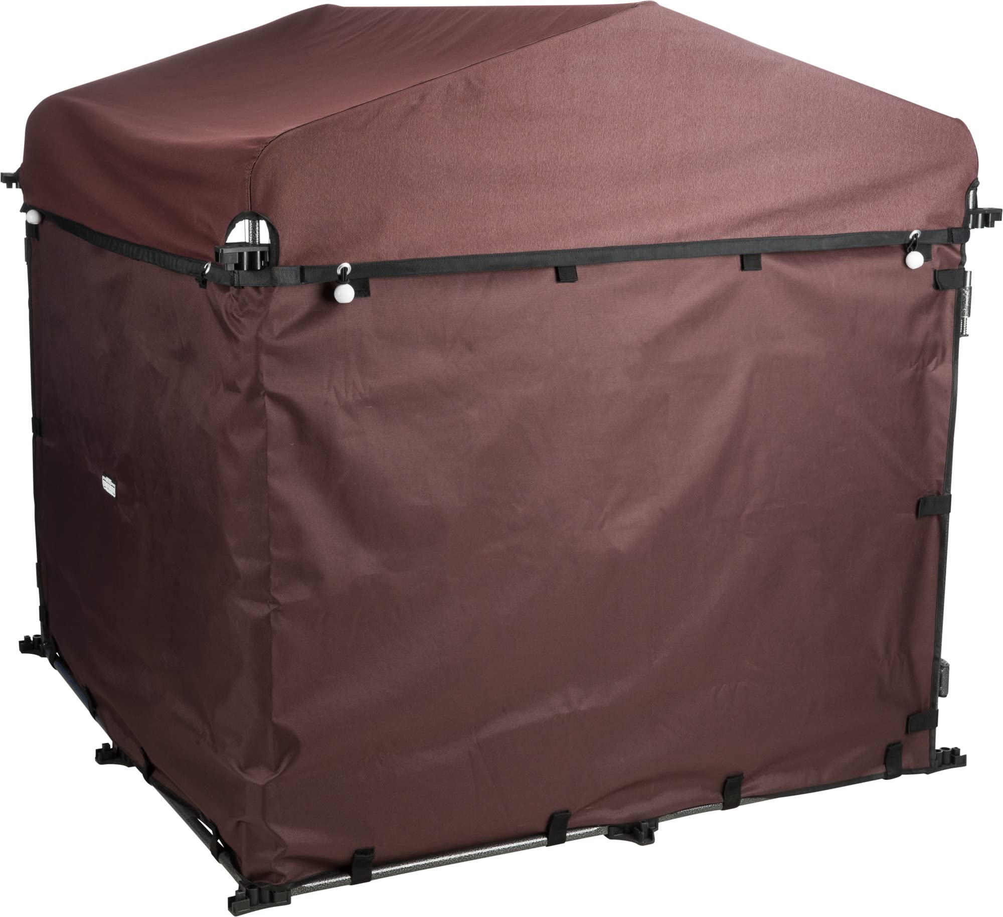 Trixie Dog Kennel Sunshade, All Weather Protection Side Panels, Fits 2.5X2.5X3-Ft Kennel, Small