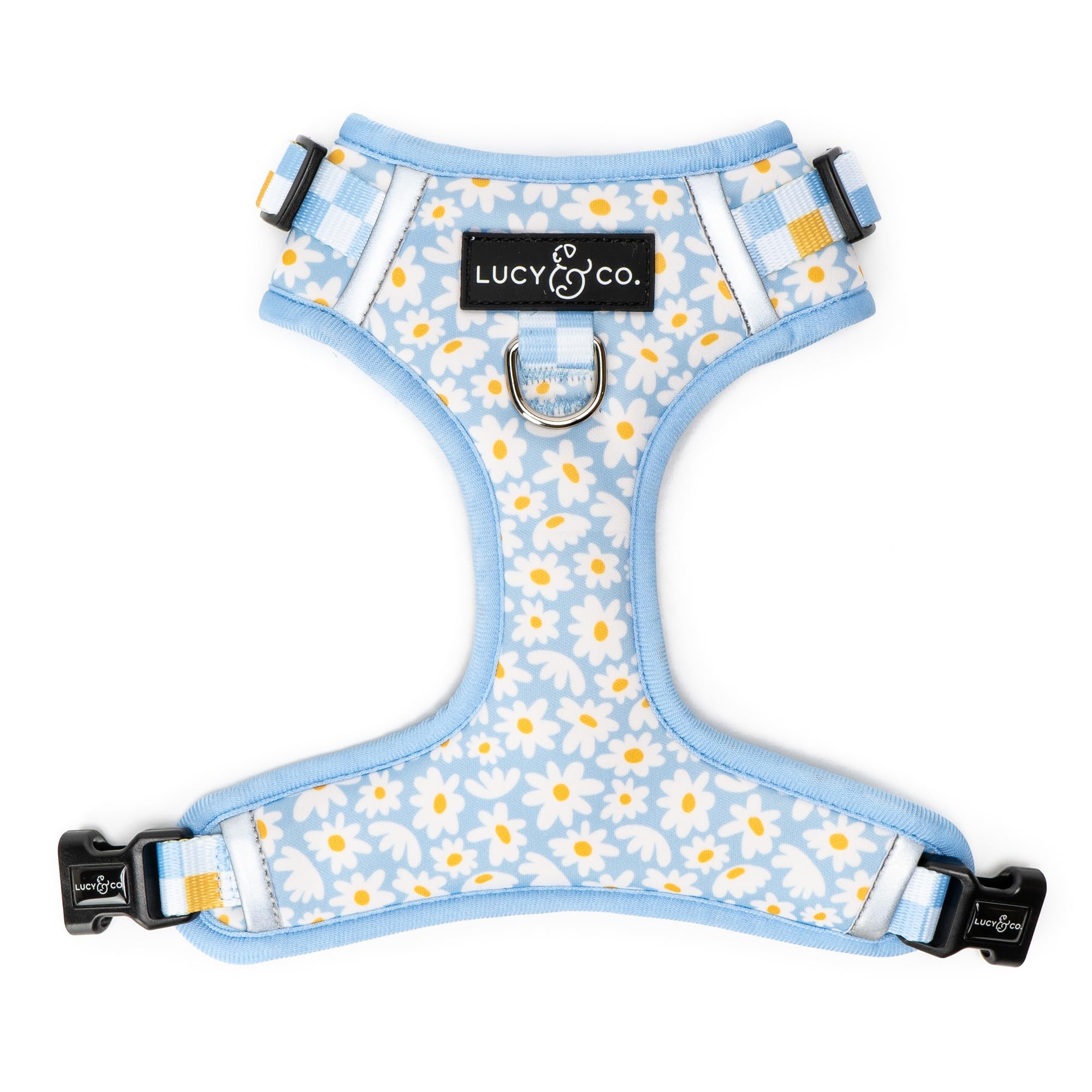 Lucy & Co. The Simply Splendid No-Pull Dog Harness - Size Medium - Vest to Stop Pulling & Walk Easy - Comfortable Leash Training