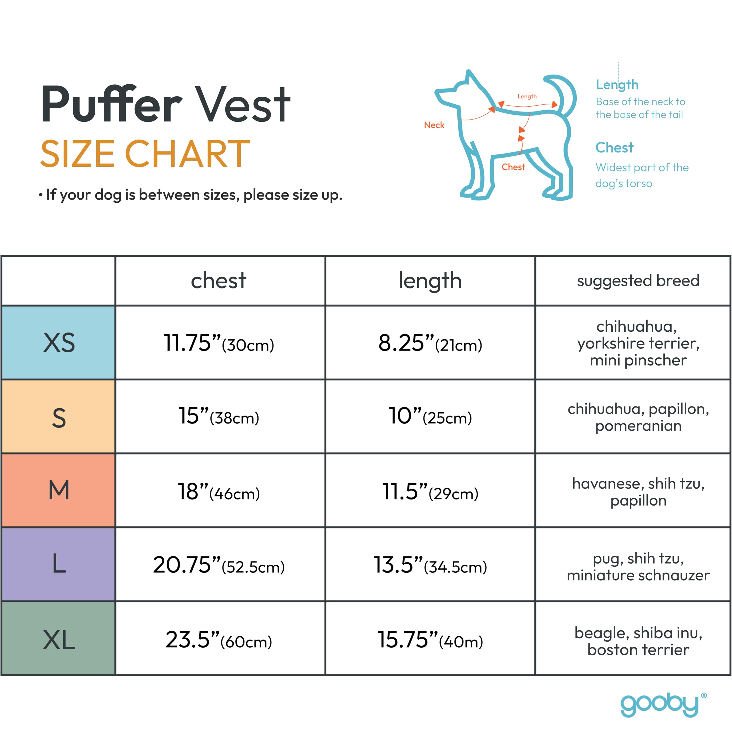 Gooby Puffer Vest Dog Jacket - Small (15") - Turquoise, Ultra Thin Wind Breaker, Water Resistant, Dual D Ring Leash