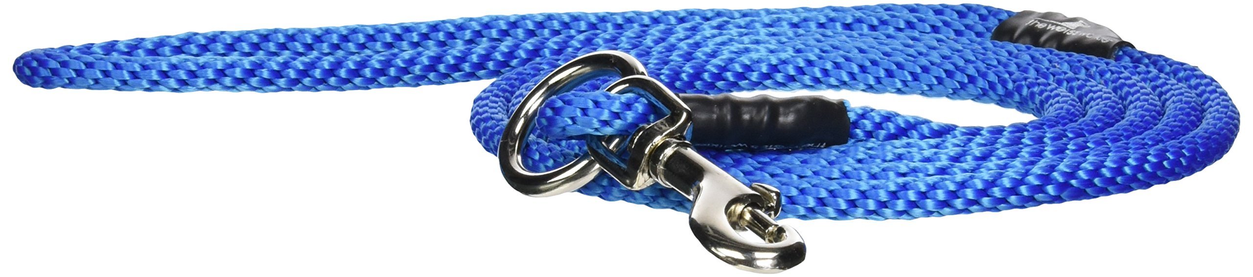 The Walkie No Pull Dog Leash - Gentle, Effective, Encourages Loose Leash Walking - Made in USA - Blue Color - Size Small for Dog