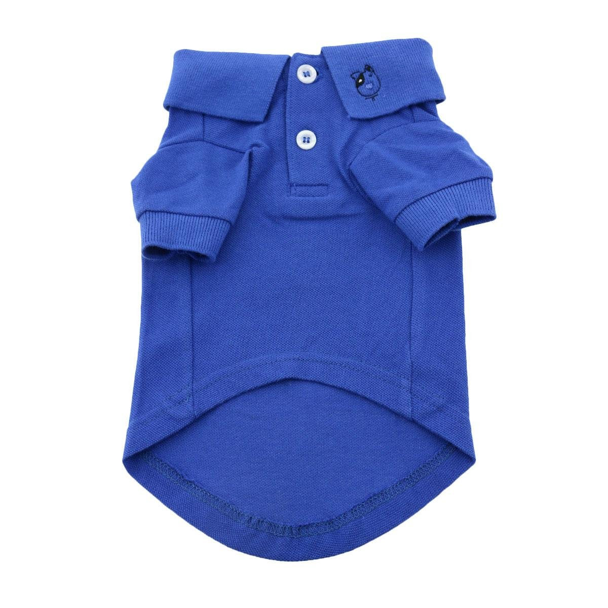 Doggie Design Solid Dog Polo Shirt (Nautical Blue, 3Xl)