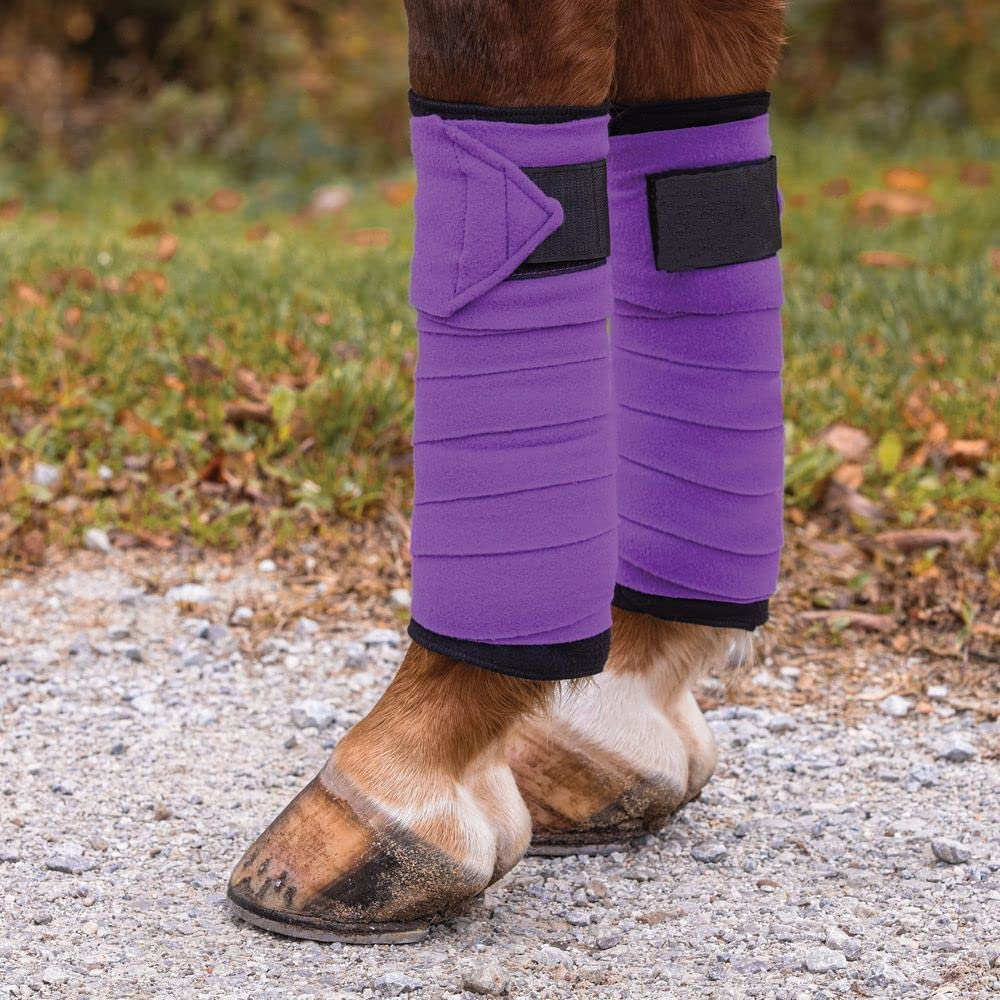Dura-Tech Polo Wrap Liners | Size 12 Tall x 12 Wide | Horse Leg Protection | Moisture Wicking | Protects Tendons & Ligaments | N