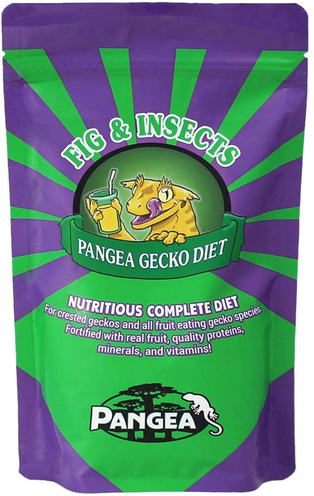Pangea Fruit Mix Fig & Insects Crested Gecko Complete Diet 8 oz (1/2 lbs)