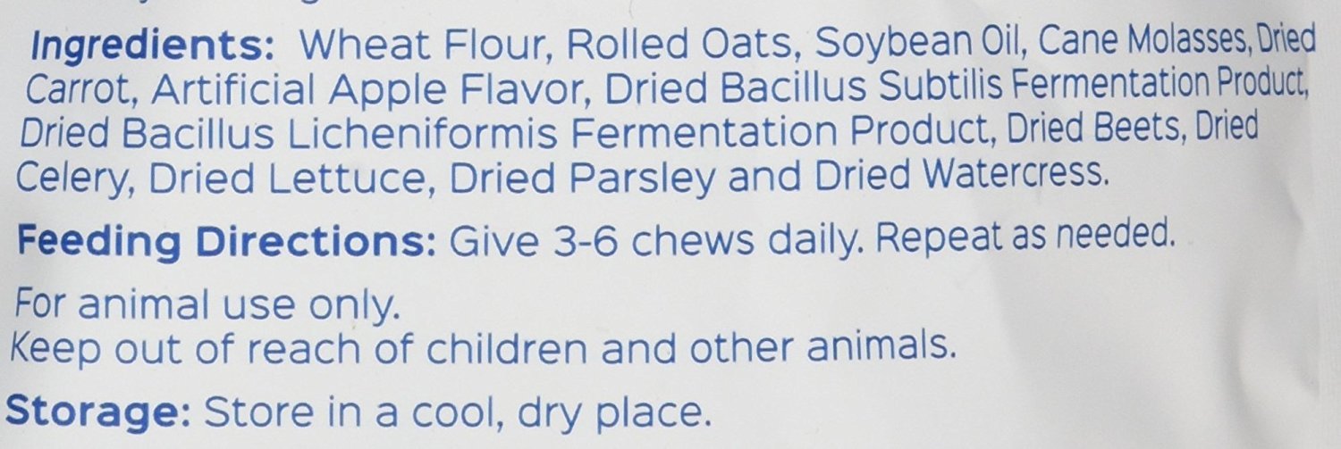 Probios Horse Treats for Digestion Support, 1-Pound