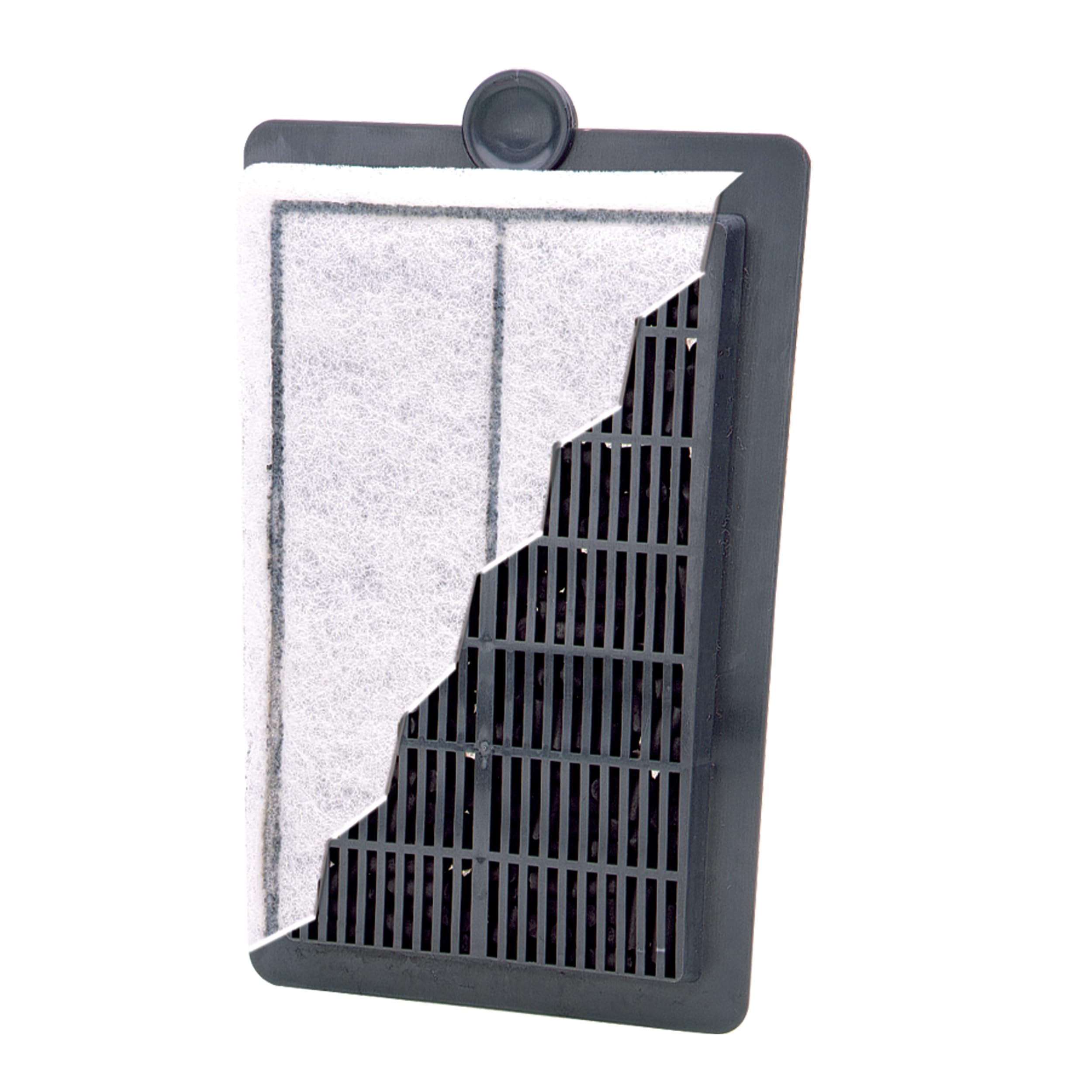 Penn-Plax Cascade Hang-on Power Filter Replacement Cartridges, Carbon Fiber, Pack of 1 (3 Count), Black, Model CPF6C3