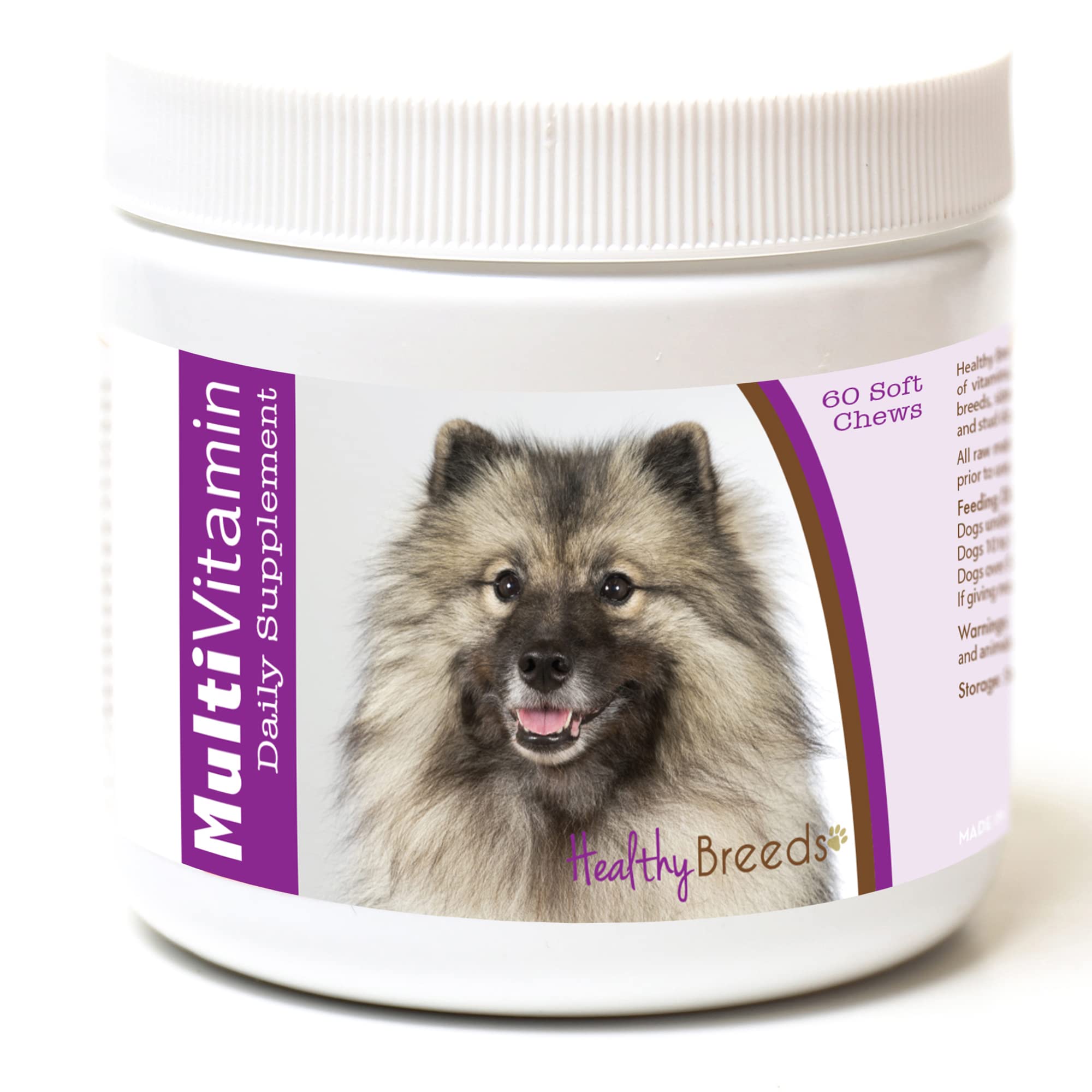 Healthy Breeds Keeshonden Multi-Vitamin Soft Chews 60 Count