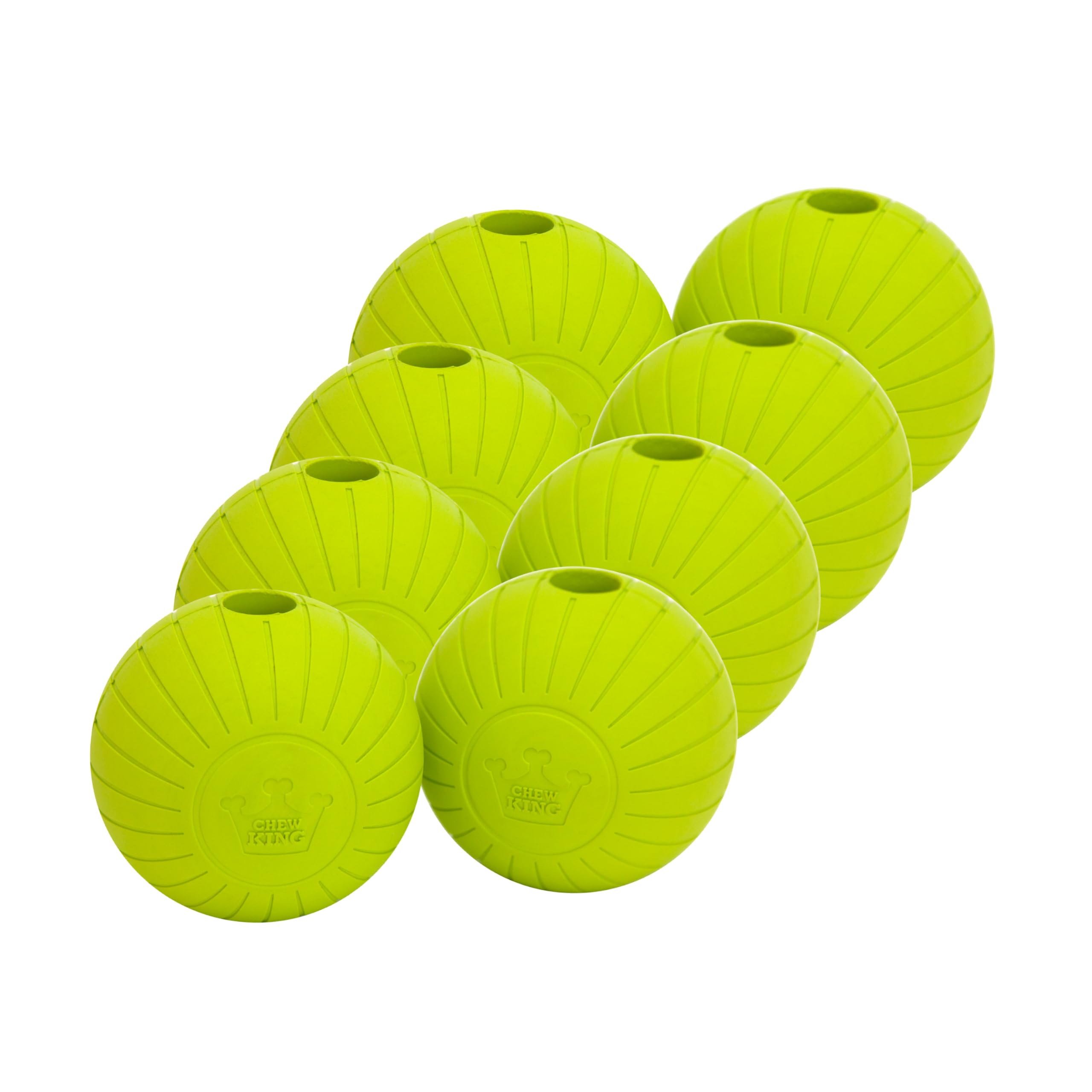 Chew King Supreme Dog Toy Collection, 3'' 8 Pack