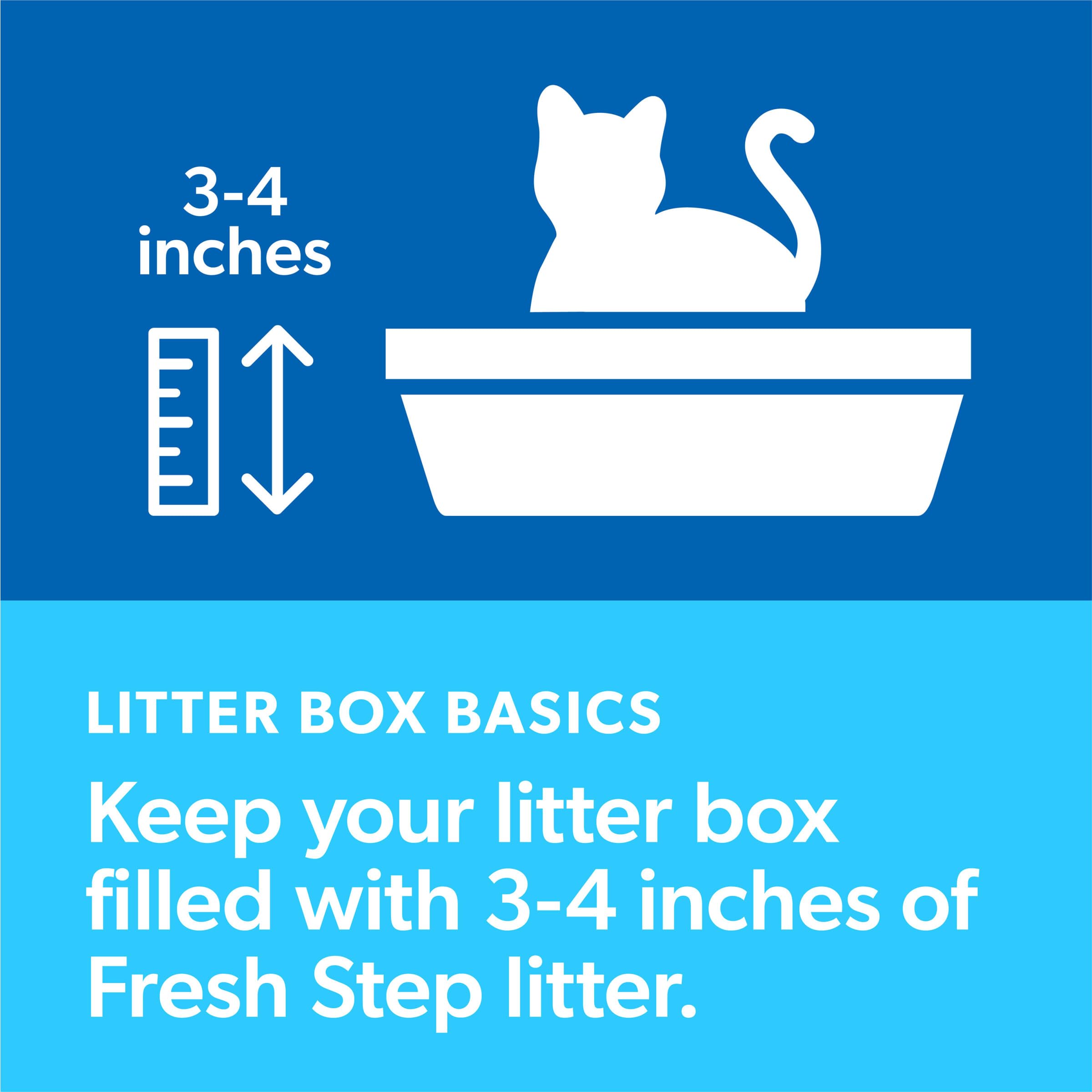 Fresh Step Lightweight Clumping Cat Litter, 25 lbs (2 Pack of 12.5lb Boxes), Extreme Odor Control, Gray & White Granules with Turquoise Speckles