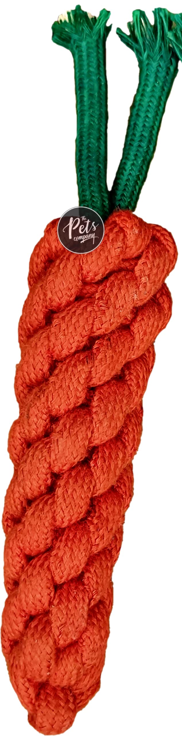 The Pets Company Carrot Dog Rope Toy For Puppy Teething, Rope Dog Toys For Small Dogs & Puppies