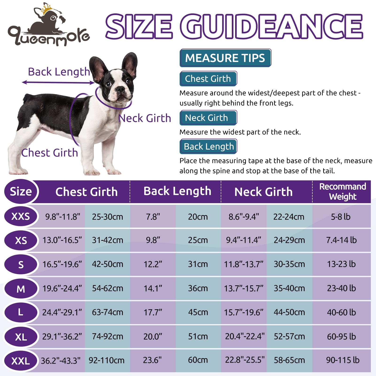 Queenmore Xxs Dog Sweaters, Soft Fleece Vest Pullover Dog Jacket With Leash Hole, Warm Winter Dog Clothes Cold Weather Doggy Dachshund Sweater For Small Dogs Cats Boy Or Girl (Lavender, Xxs)