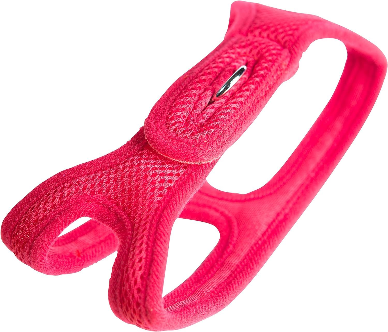 ChokeFree AS-VL-RD Velpro Mesh Pet Shoulder Harness Collar, 18, Red