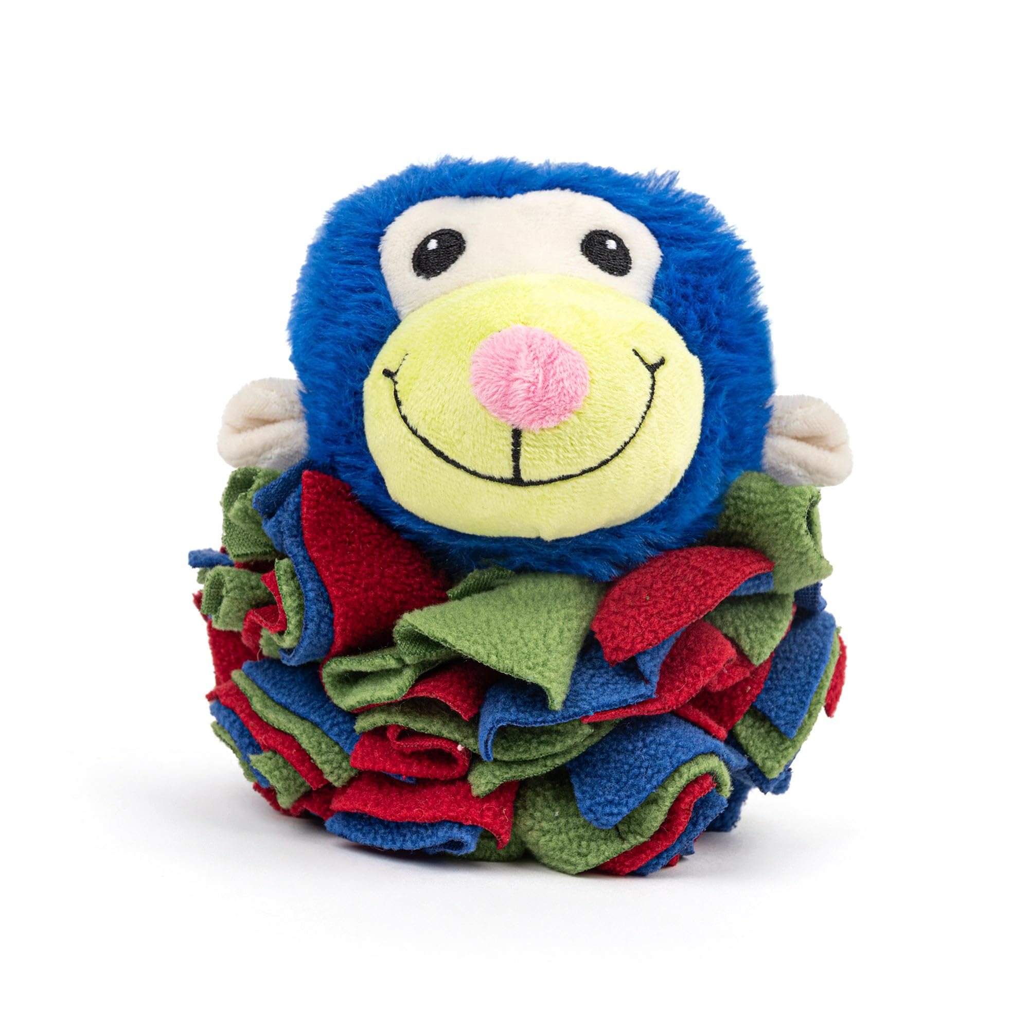 Tlc Snuffle Monkey Squeaky Plush Dog Toy  Multicolor | Soft & Durable Plush Toy With BuiltIn Squeaker | Interactive Play Toy F