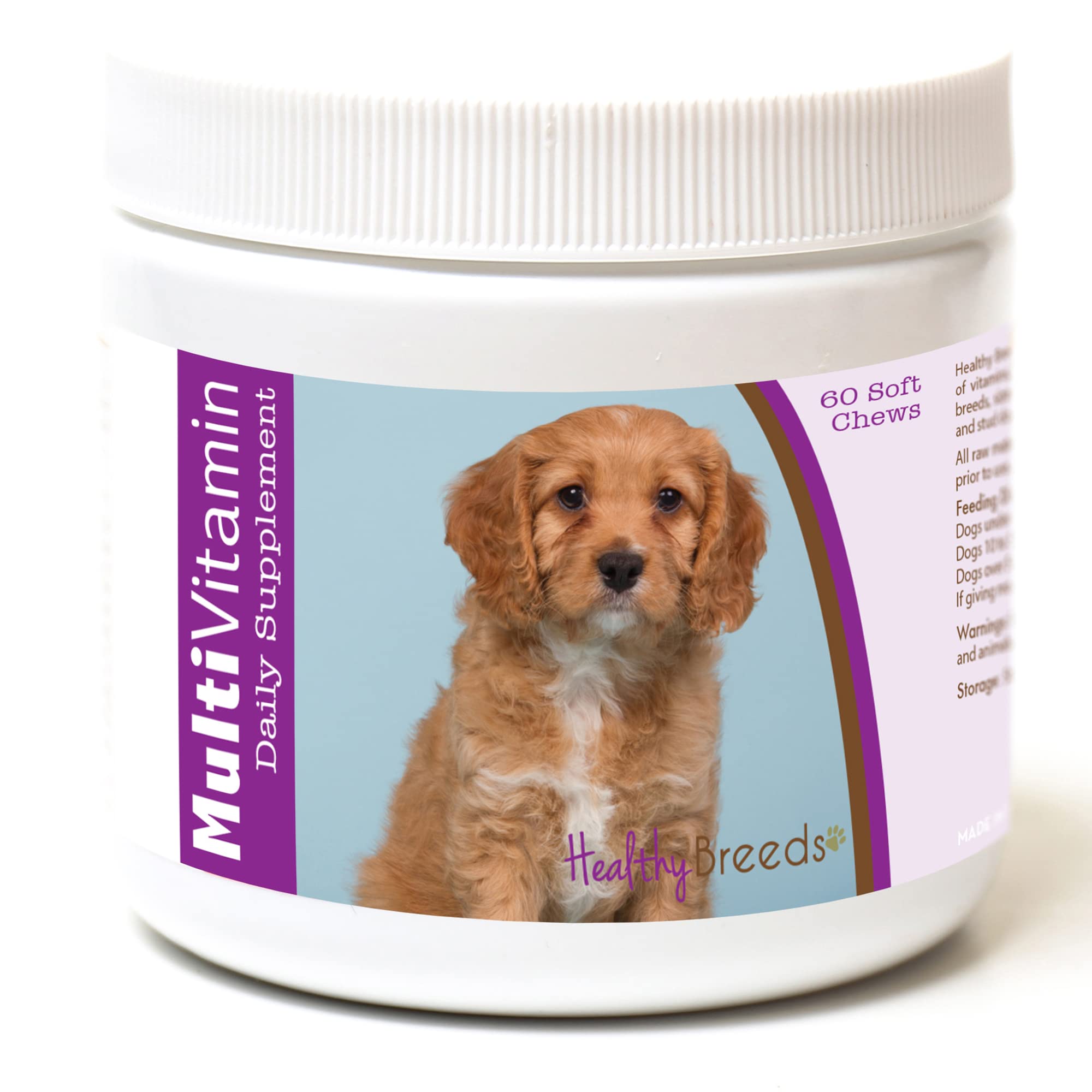 Healthy Breeds Cavapoo Multi-Vitamin Soft Chews 60 Count
