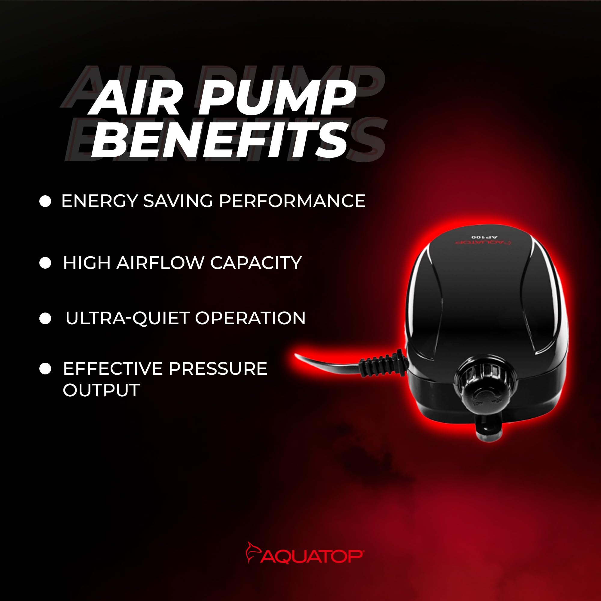 Aquatop Ap-100 Aquarium Air Pump