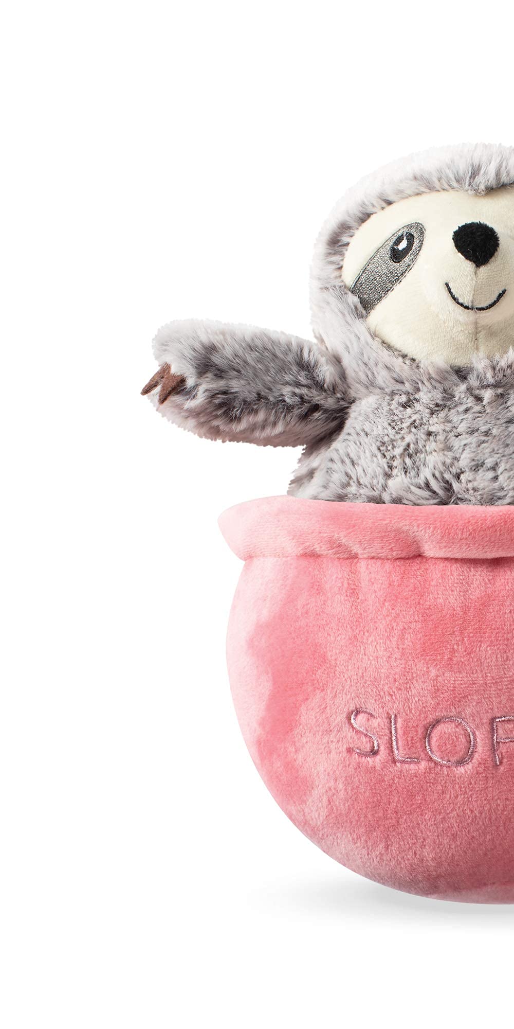 Fringe Studio Slown' Dwn for Summer Sloth Pet Toy, Sloffee (289377)
