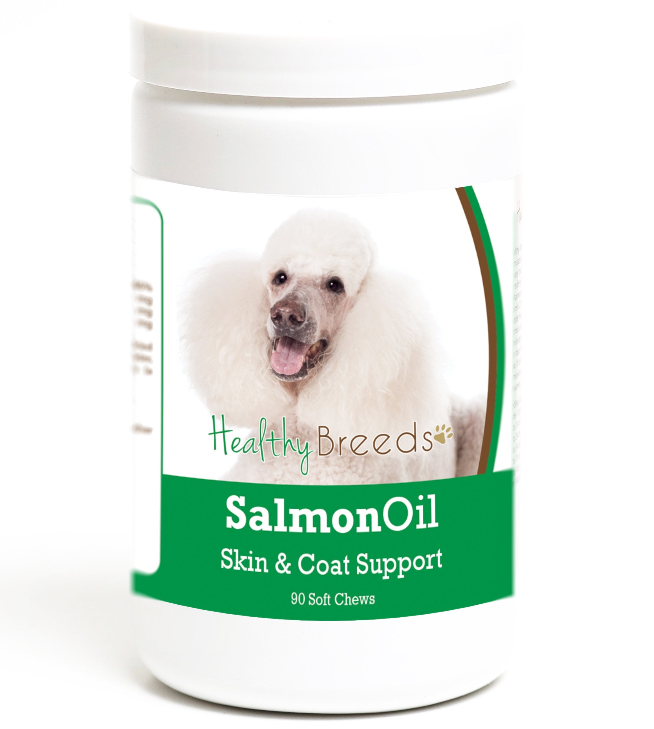 Healthy Breeds Poodle Salmon Oil Soft Chews 90 Count