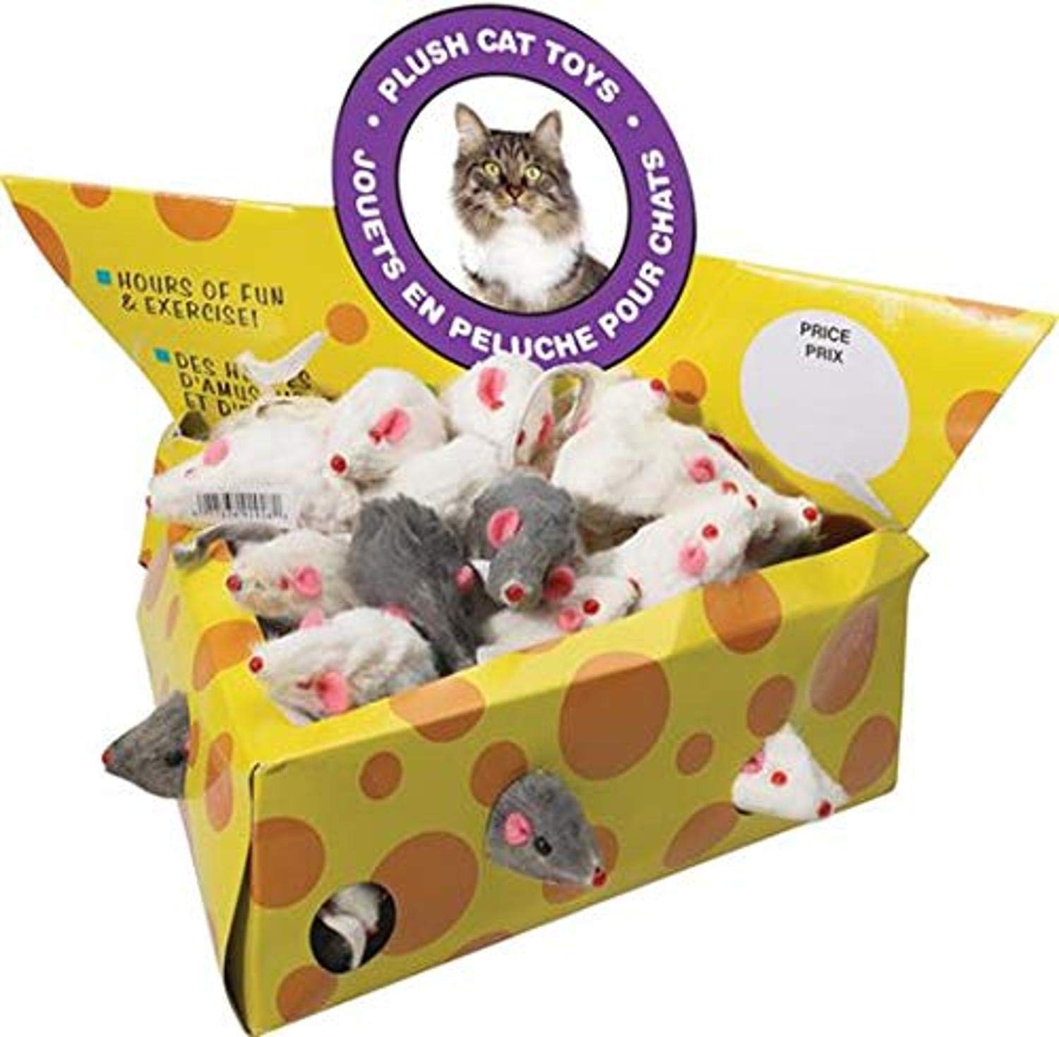ETHICAL CAT 24 Piece Chesebox Mice