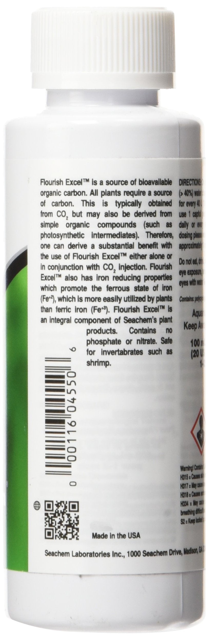 Seachem Flourish Excel Bioavailable Carbon - Organic Carbon Source for Aquatic Plants 100 ml