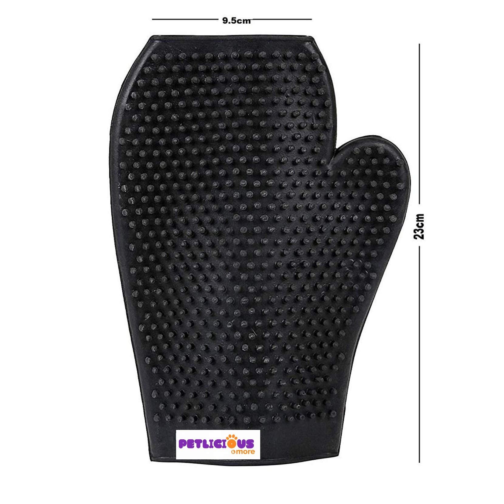 Pnm Pet Dog Grooming Rubber Gloves Dog Bathing Gloves Mix Color