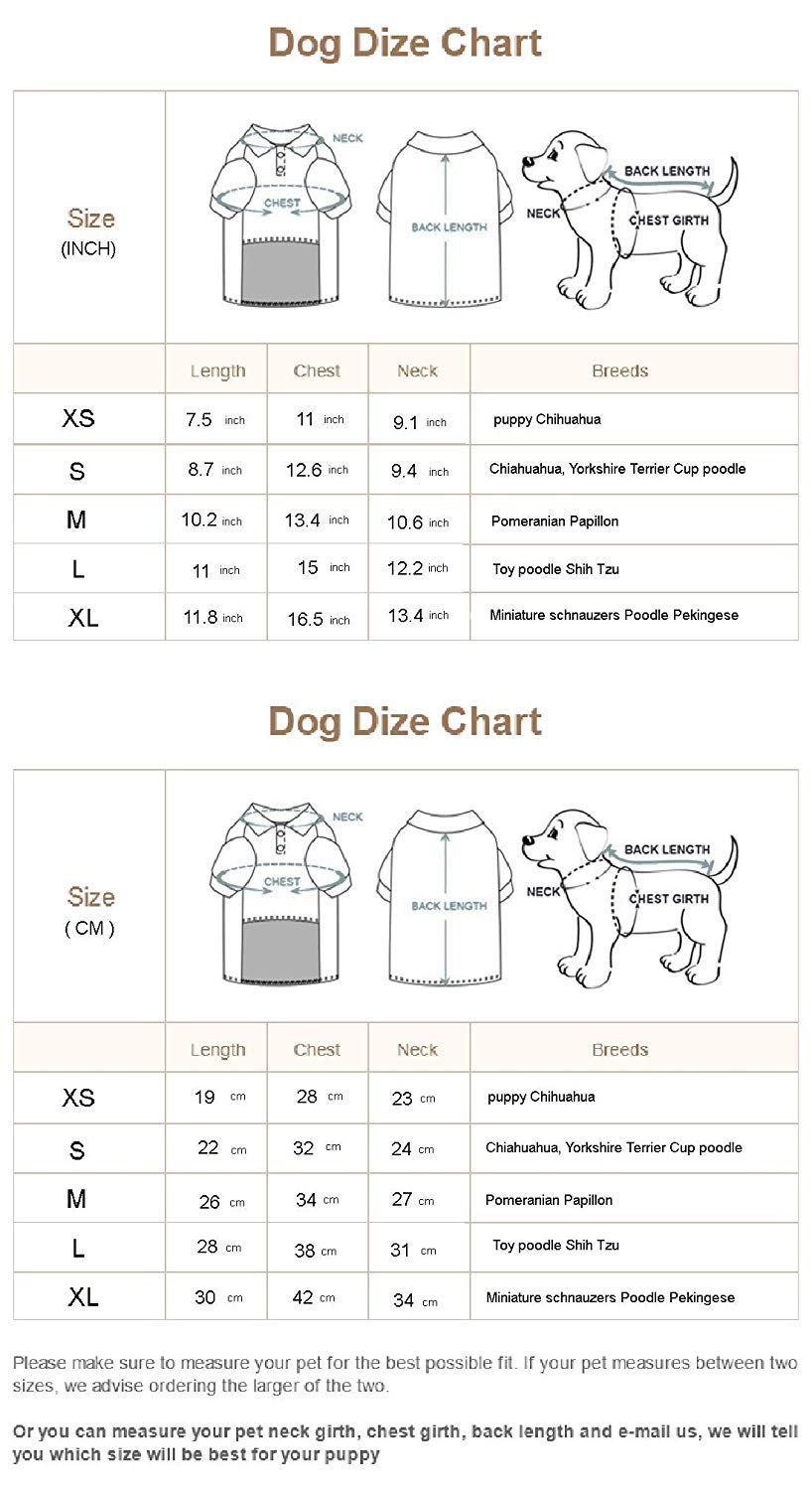Lovelonglong 2019 Dog Dress Sports Tee-Dresses Tanks Top For Miniature Small Size Female Dogs 100% Cotton M Lotuspink