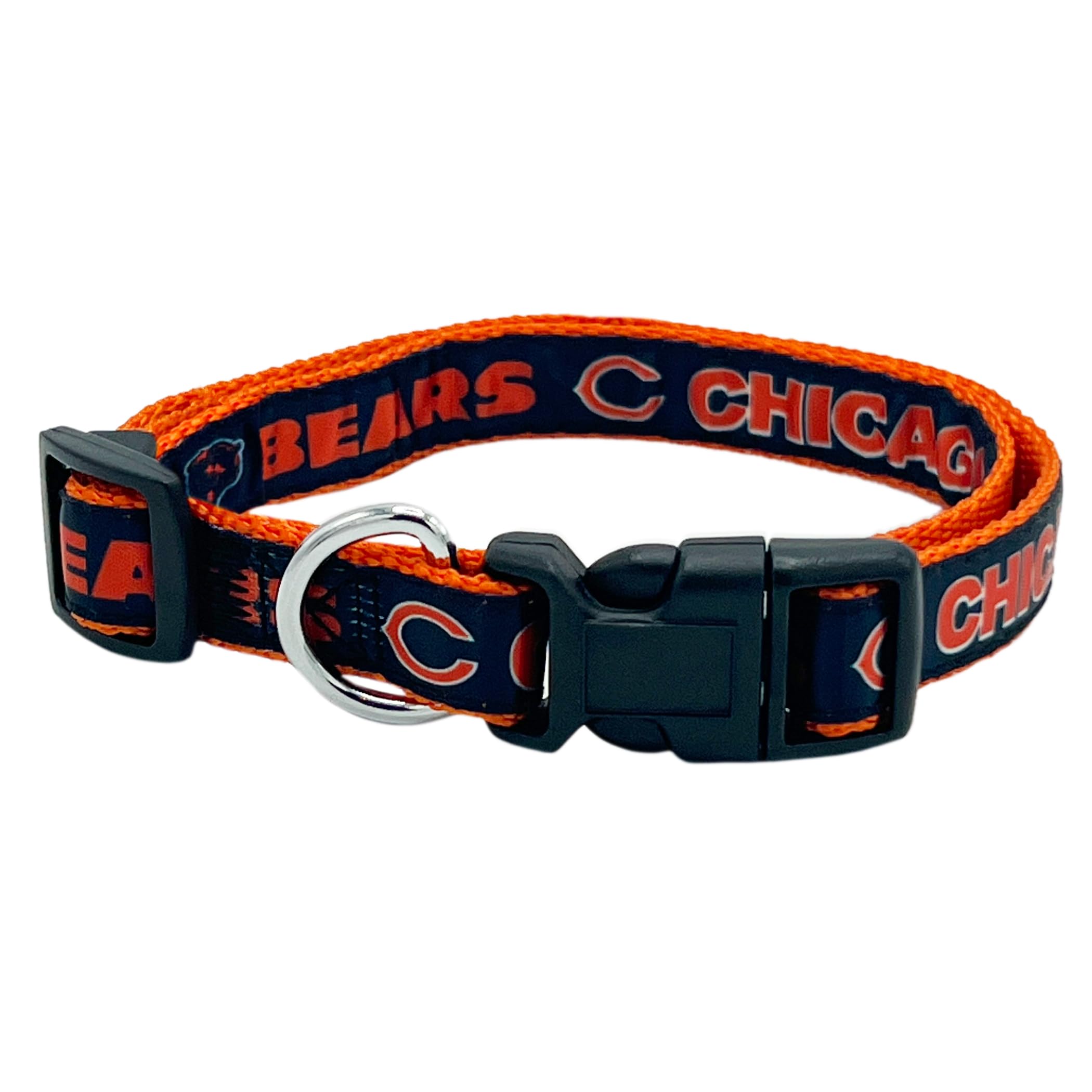 Pets First PET COLLAR - Chicago Bears Cat & Puppy Collar, Small