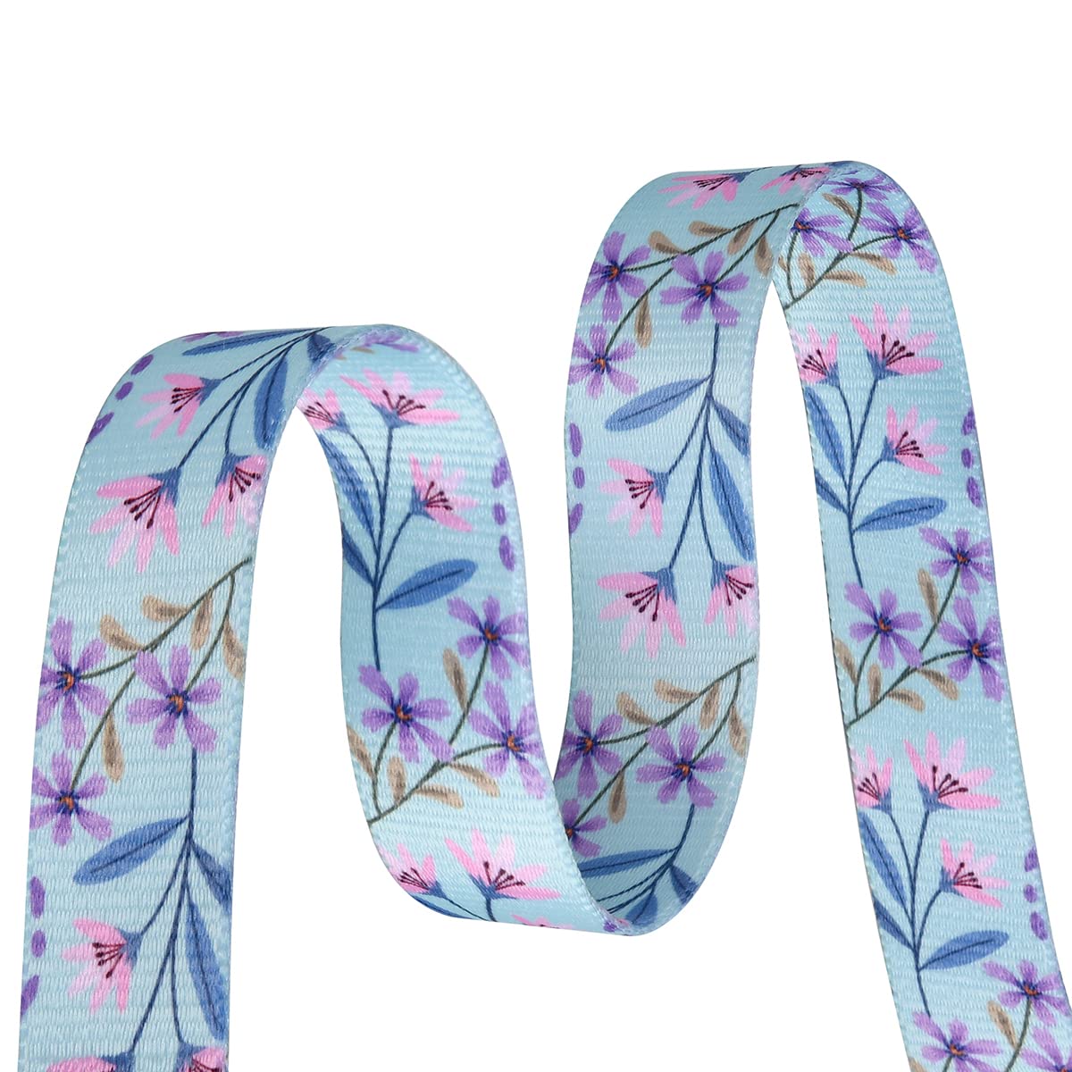 Mihqy Dog Collar With Bohemia Floral Tribal Geometric Patterns - Soft Ethnic Style Collar Adjustable For Small Medium Large Dogs(Floral Purple,S)