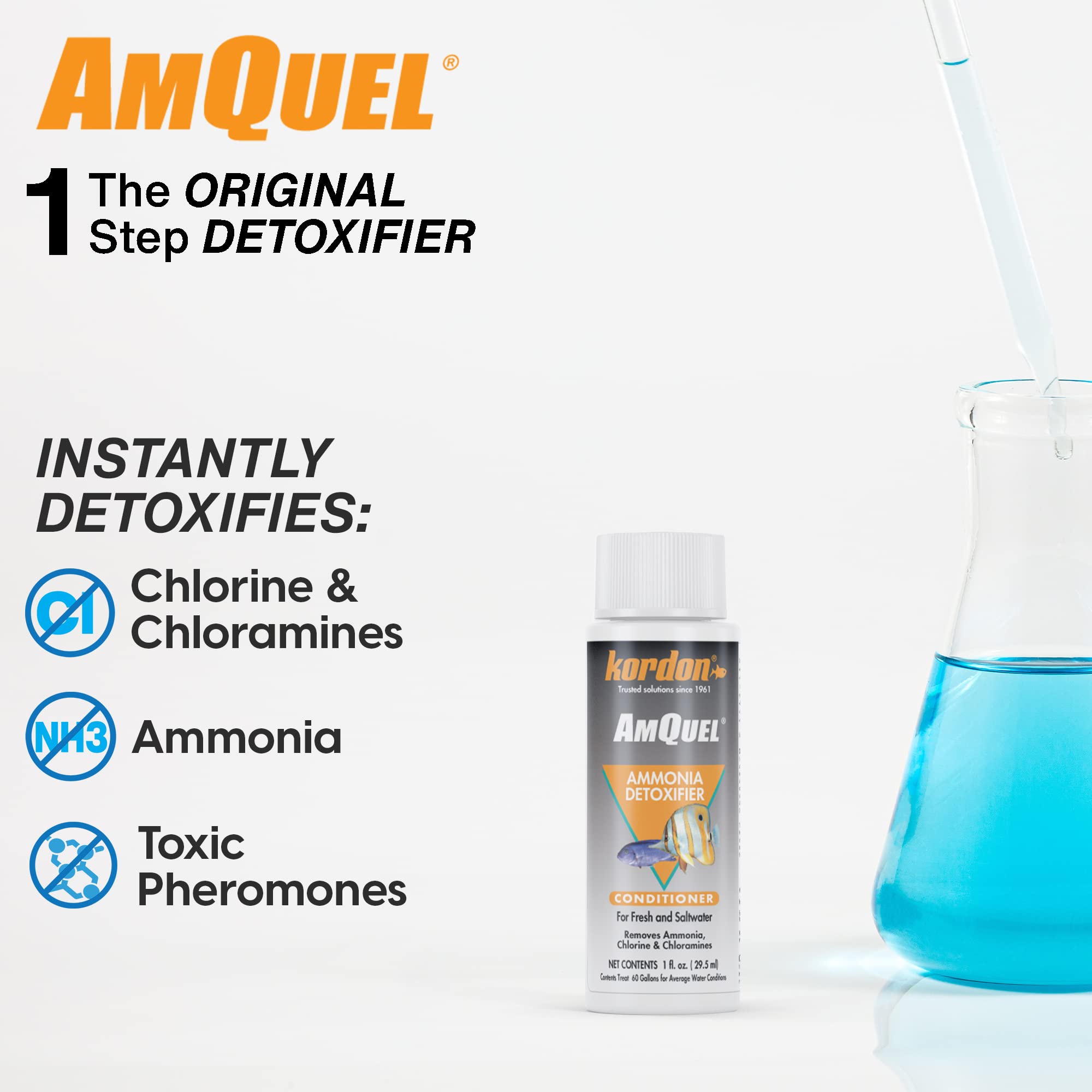 Kordon AmQuel Ammonia Remover Water Conditioner