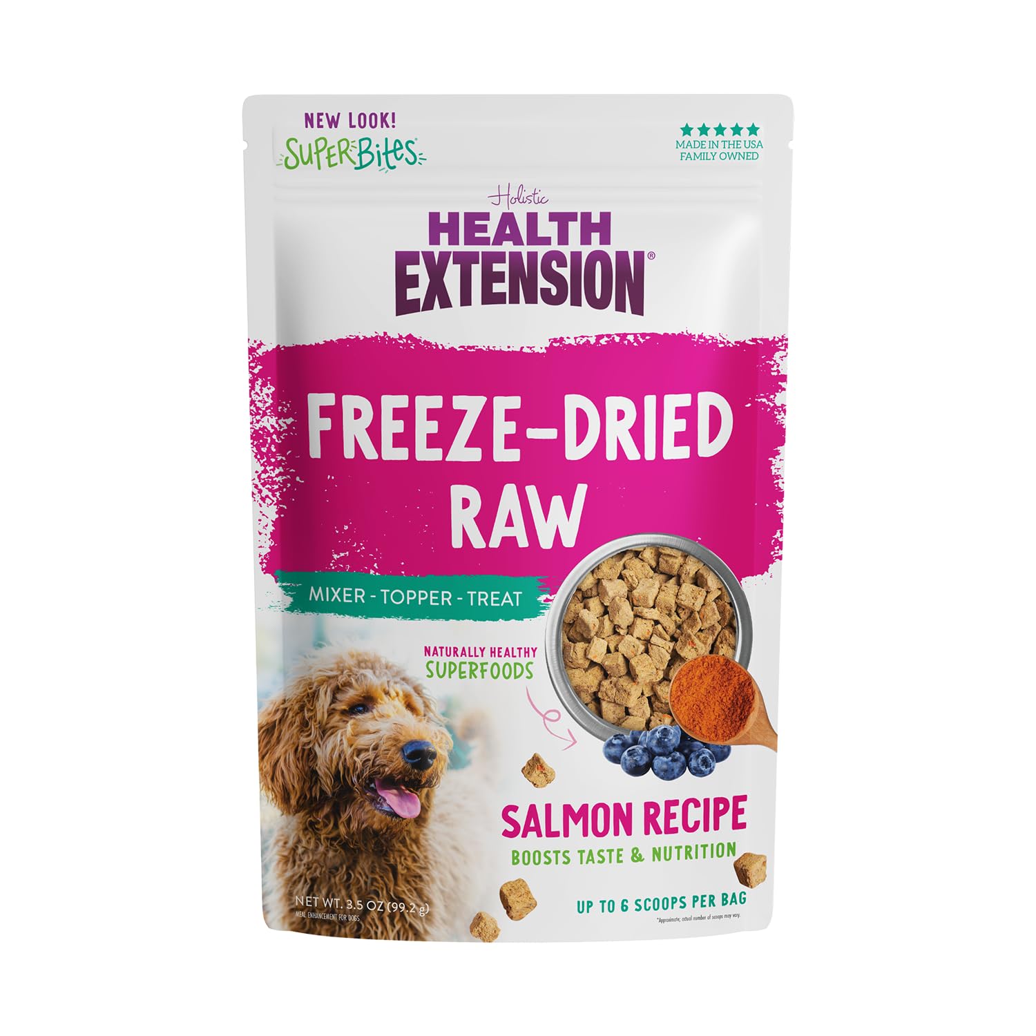 Health Extension SuperBites Salmon 3.5oz