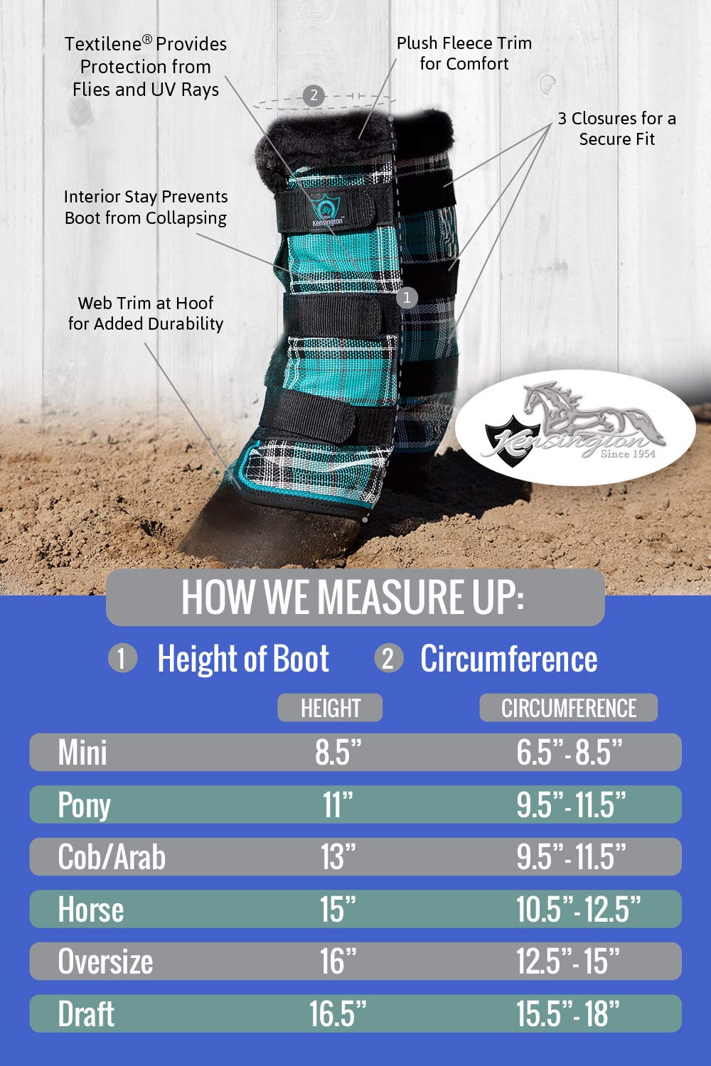 Kensington Breathable And Uv Protective Sheet Surefit All Season Protection For Horse - 78', Lavender Mint