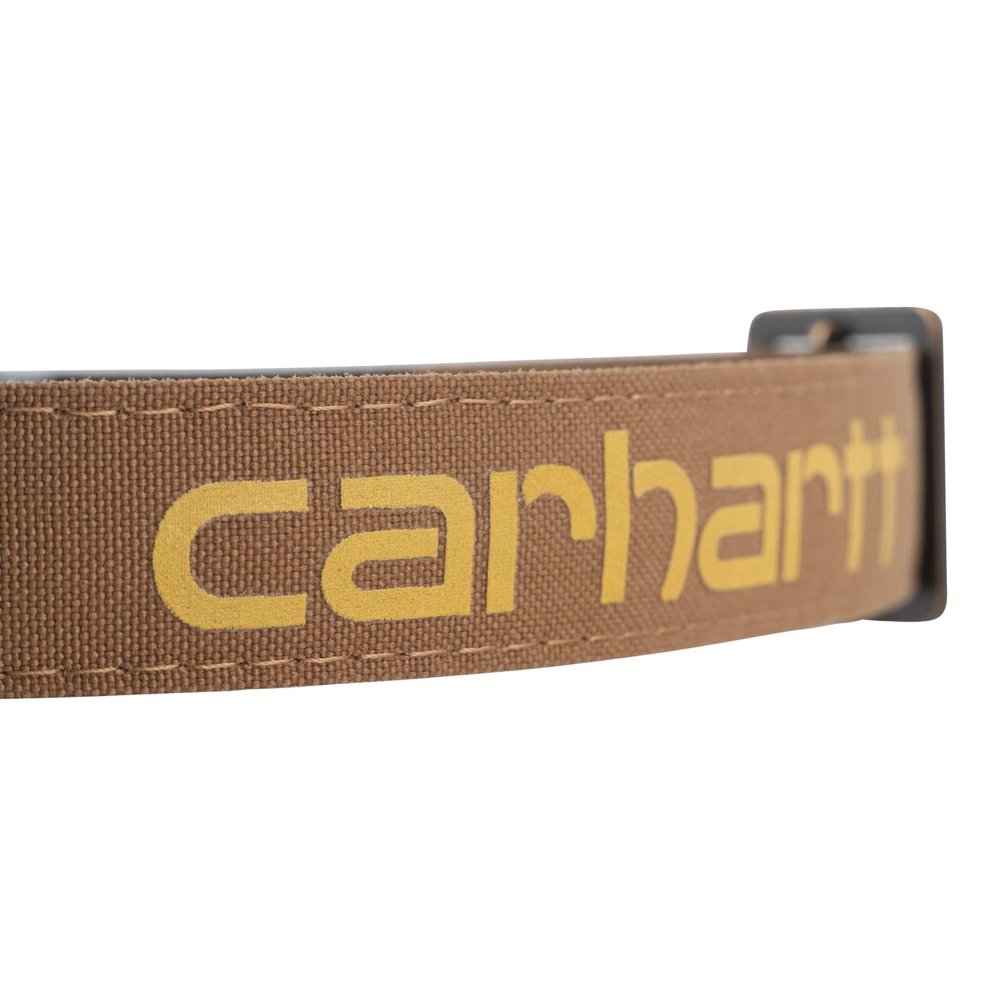 Carhartt Nylon Duck Dog Collar Carhartt Brown/Dark Brown Large