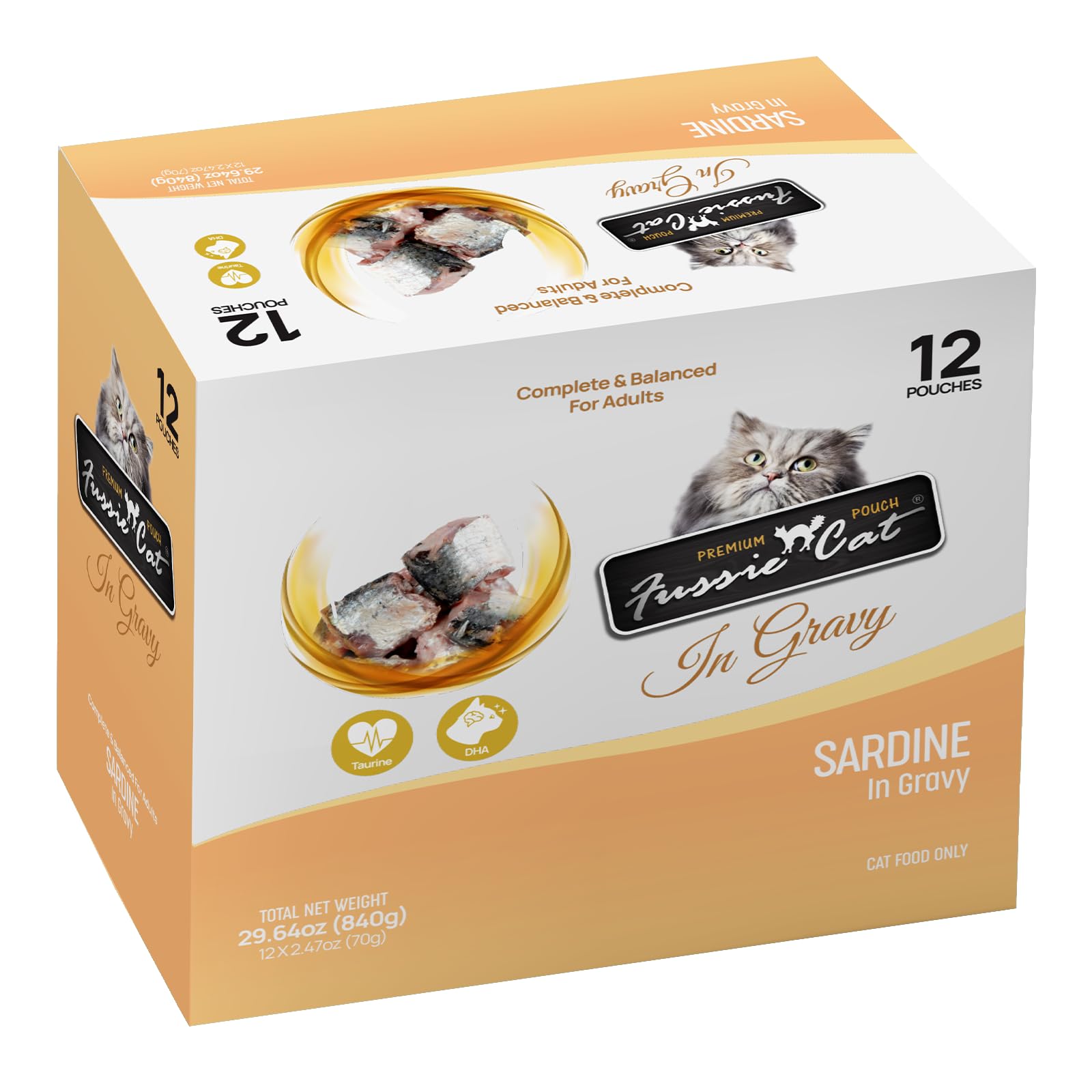 Fussie cat Premium Sardine in Gravy