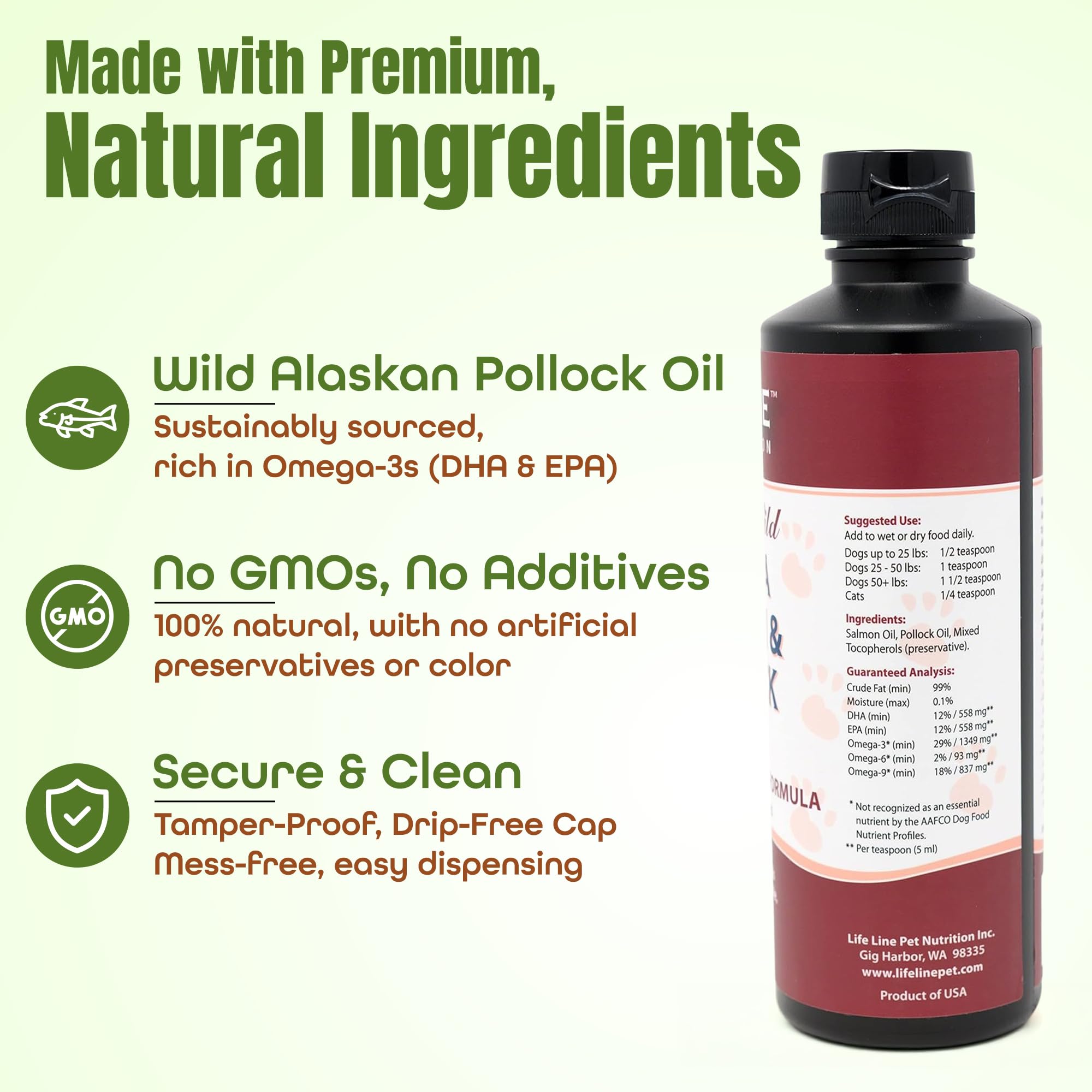 Wild Alaska Omega-3 Formula 26oz