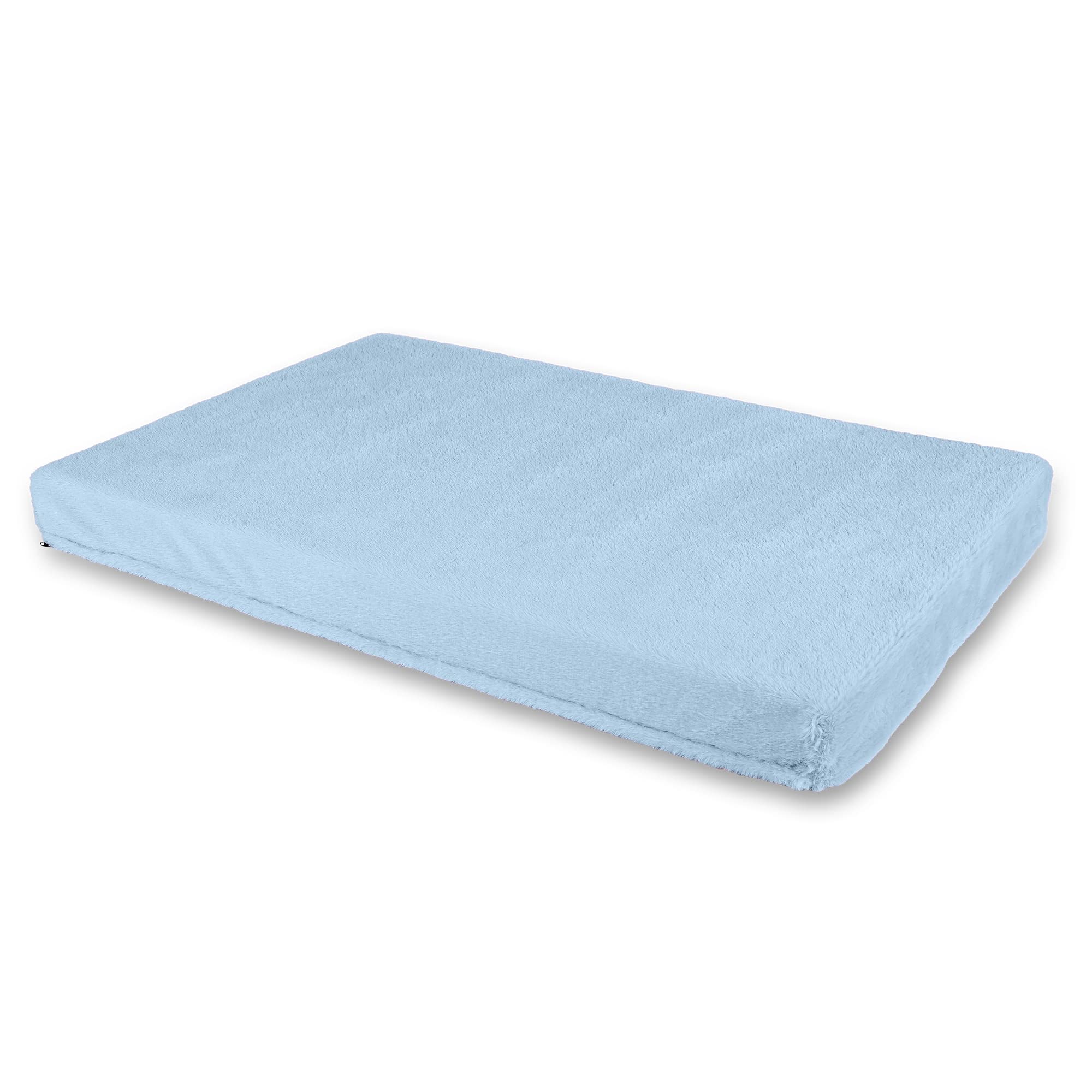Hail Pets Super Dooper Soft Fur Pet Bed Light Weight with Foam for Extra Pet Comfortability Bed(Dogs Bed/Cats Bed) AntiSkid Bot