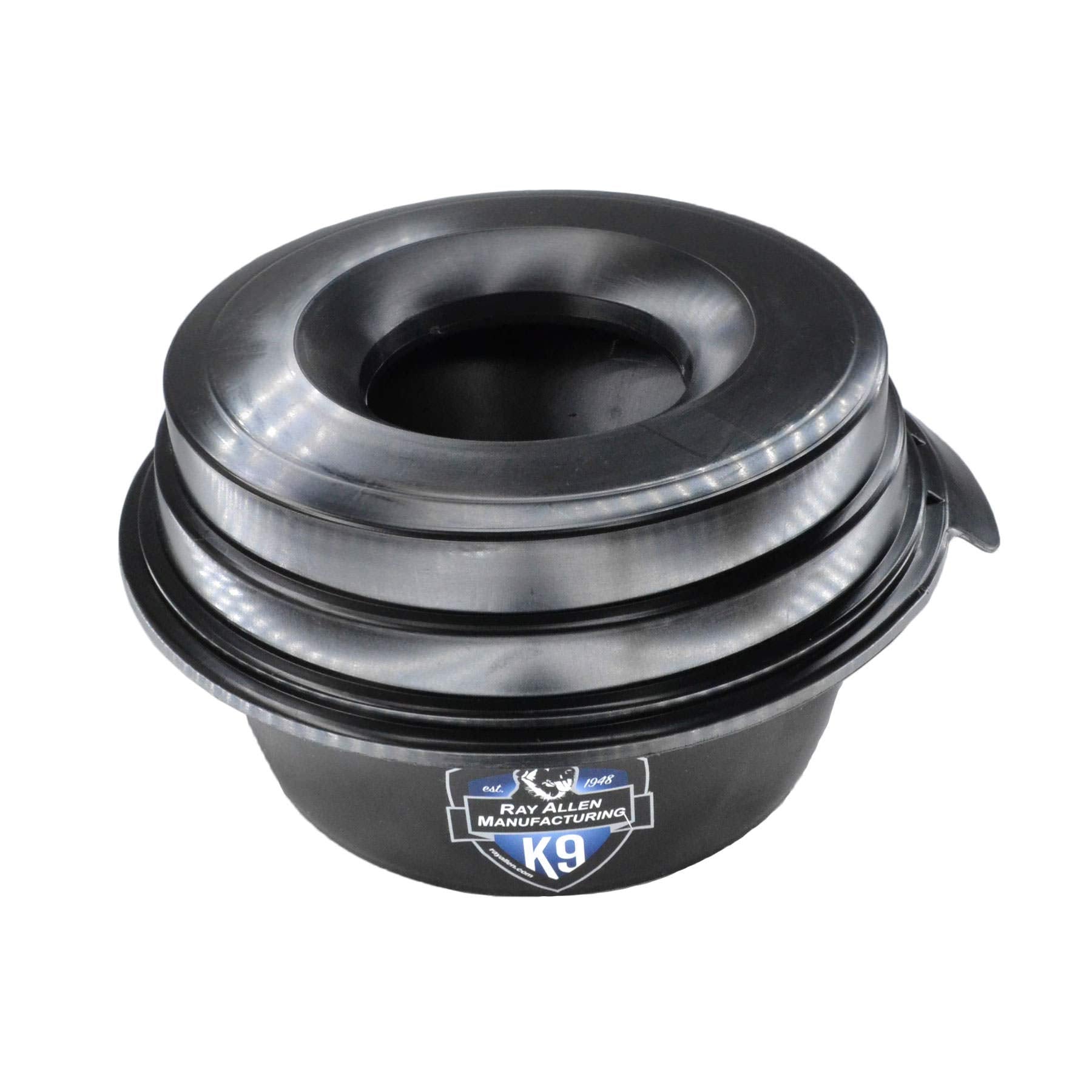 Ray Allen Buddy Bowl - Spill Proof Dog Water Bowl (64Oz Black)