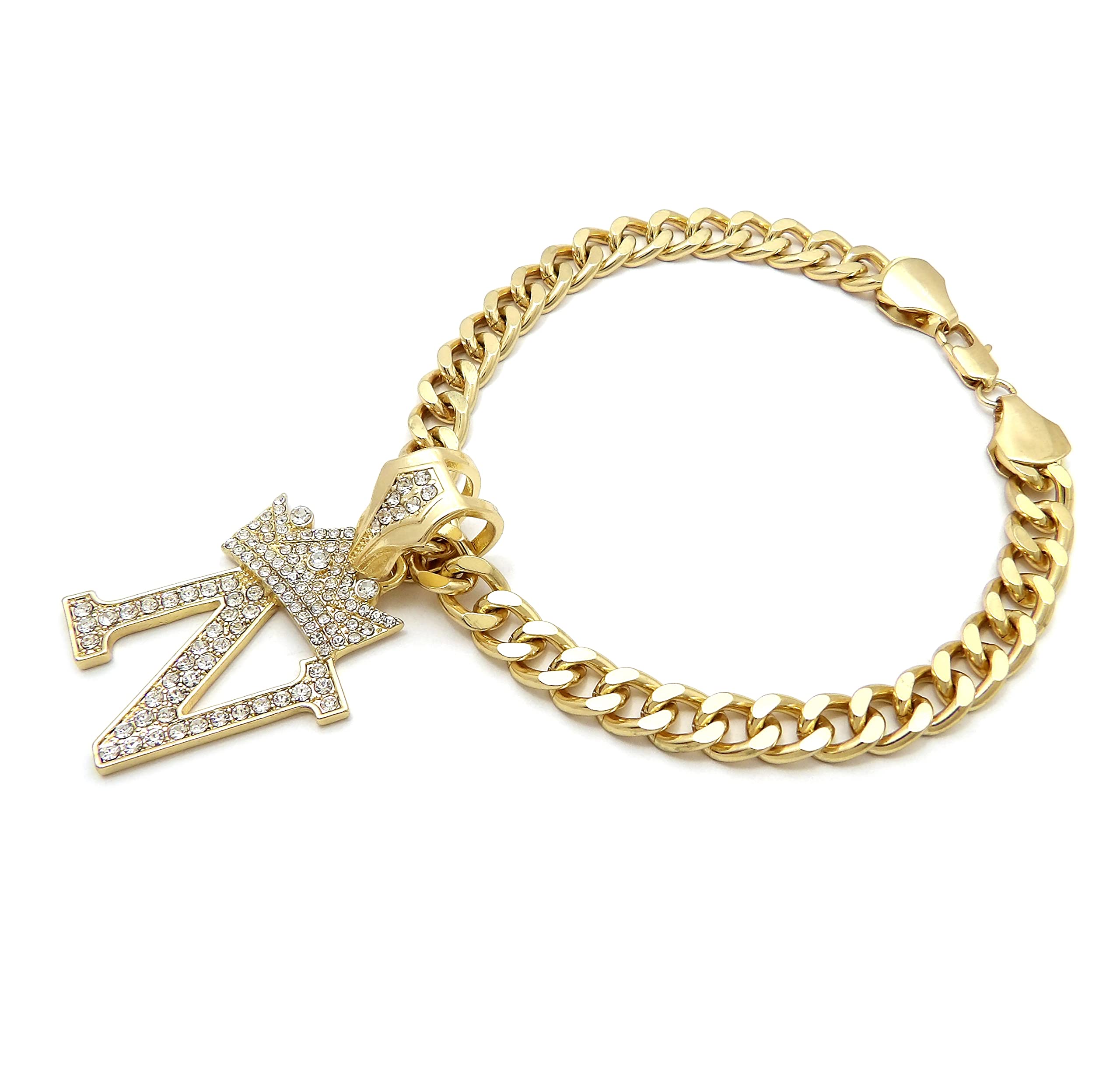 Initial Letter Cuban Chain Dog Chain Pet Chain Pet, Cat, Puppy Necklace (N, 26'')