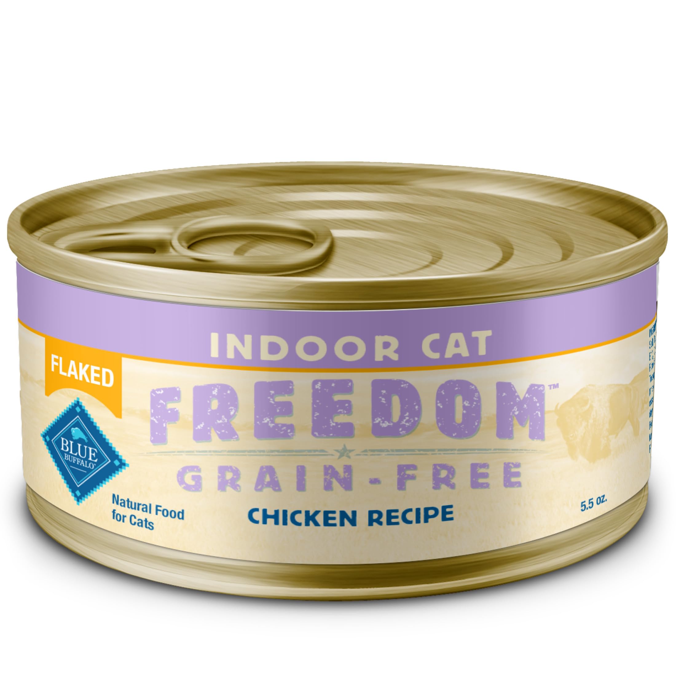 Blue Buffalo Freedom Grain-Free Adult Wet Cat Food, Complete & Balanced Nutrition for Indoor Cats, Made with Natural Ingredients