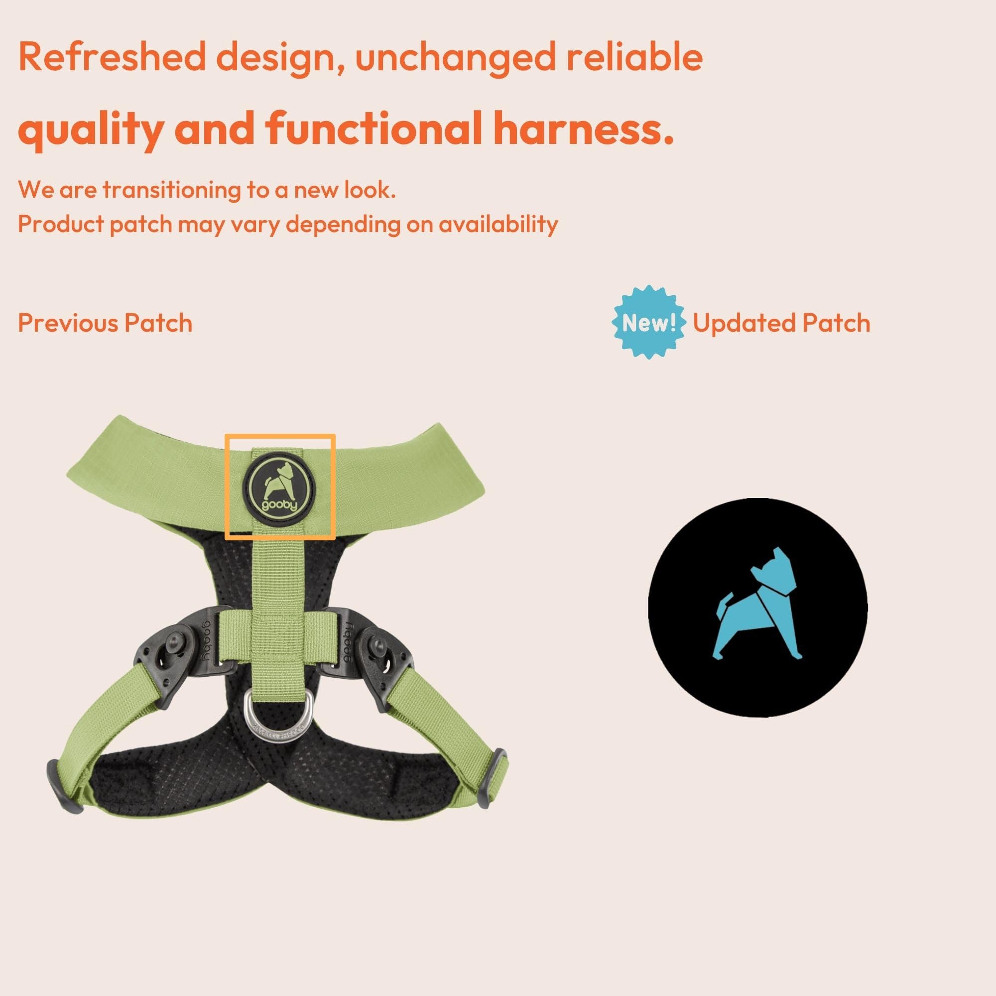 Gooby Comfort X Harness - Dual Snap, Purple, Medium - No Pull Small Dog Harness with Rotational Buckles and Patented Choke-Free