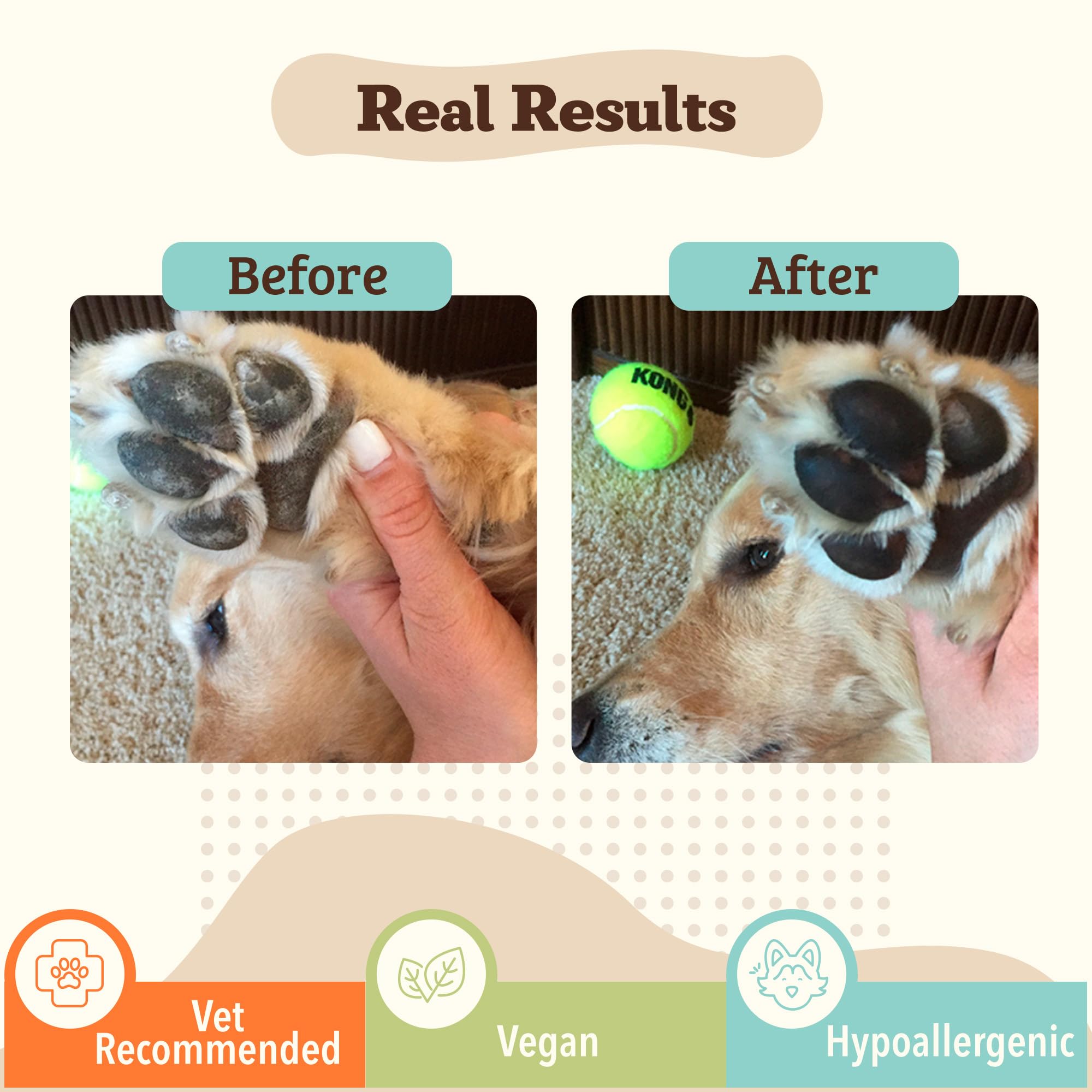 Pawtection Balm Stick For Dogs (2Oz) All-Natural, Lick-Safe Dog Paw Protector, Moisturizing Dog Paw Balm For Dry, Cracked Pads, Protects Paws From Winter Ice, Salt & Rough Terrain
