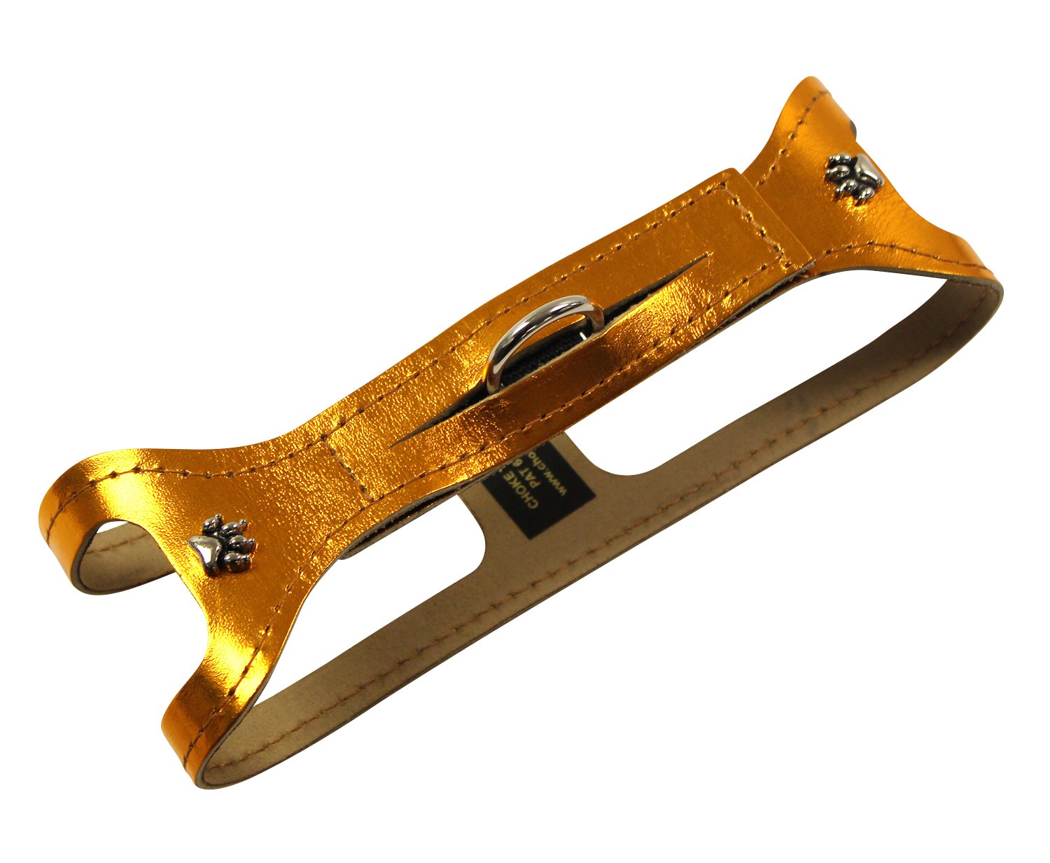 Chokefree Pet Shoulder Collar, 20', Metallic Apricot