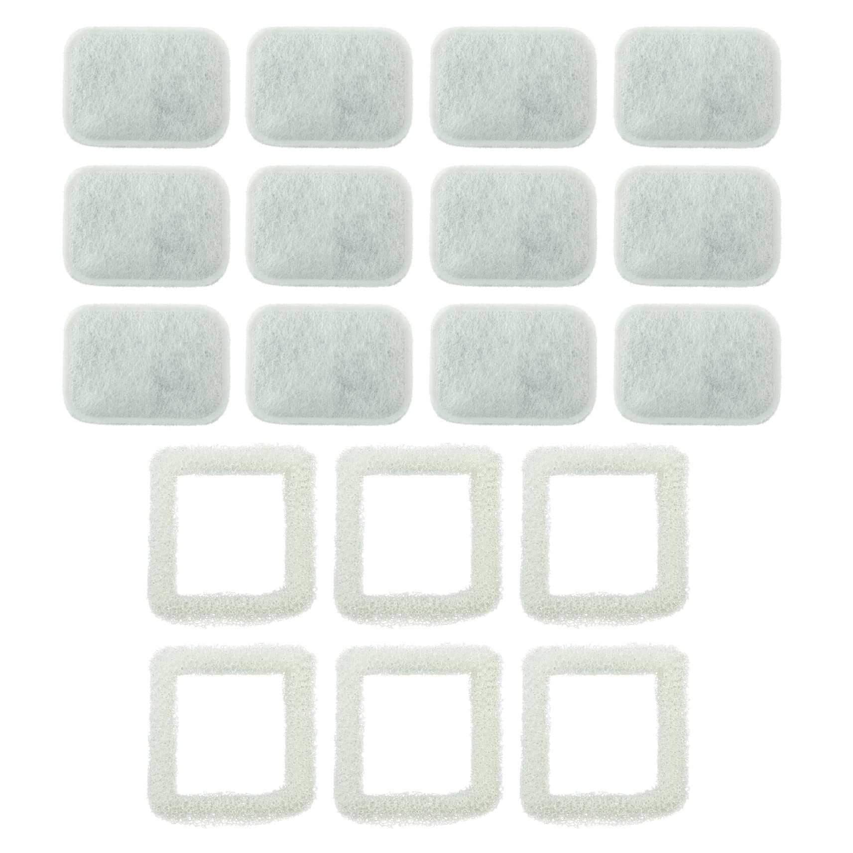 PET STANDARD Water Filters, Compatible with iPettie Tritone Ceramic Fountain, Pack of 12