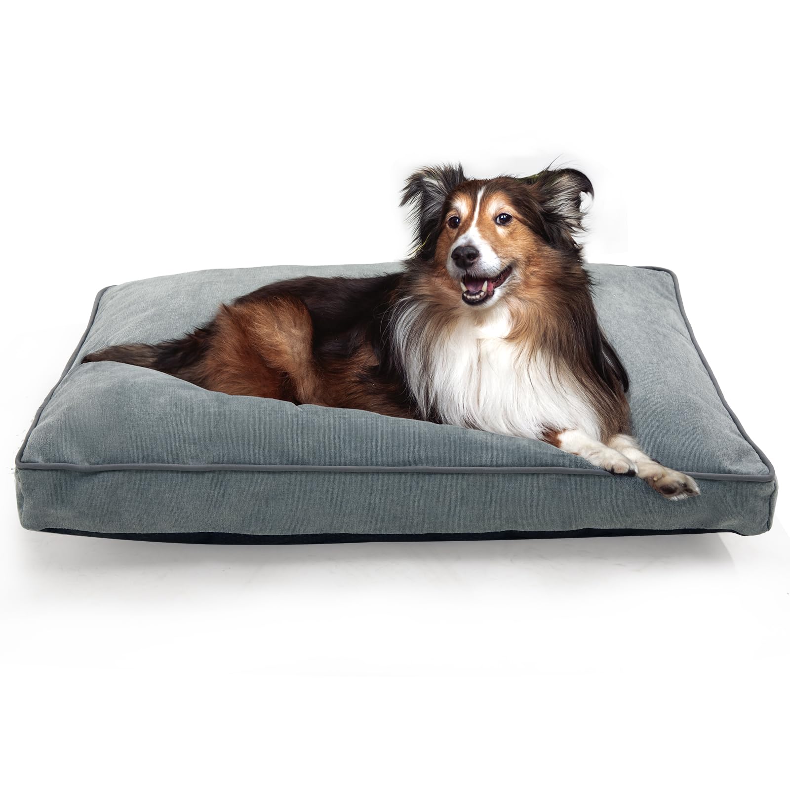 Canine Canyon Milo Dog Bed For Medium Dogs, Waterproof Pet Bed Pillows With Removable Washable Cover, Pet Sleeping Mattress, 30 