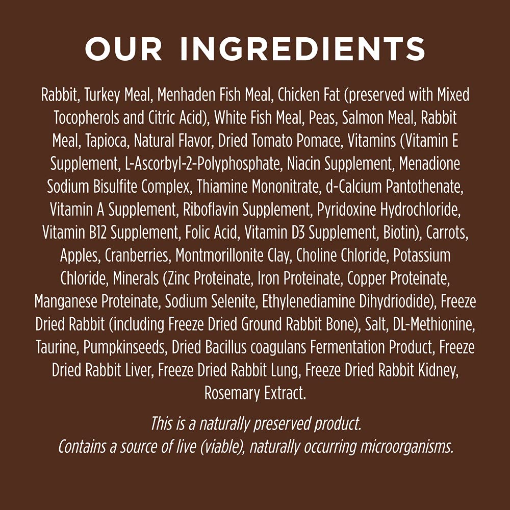 Instinct Original Grain Free Recipe with Real Rabbit Natural Dry Cat Food, 10 lb. Bag
