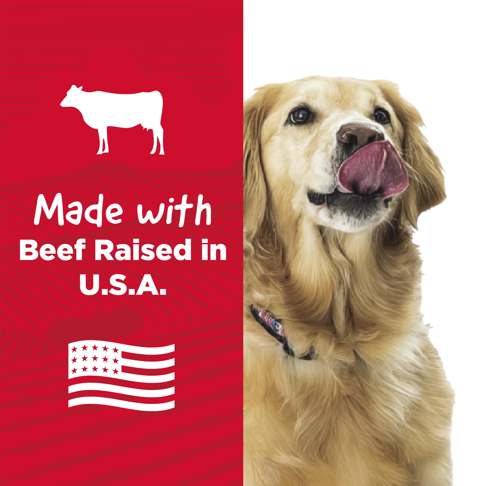 Country Kitchen Beef Jerky Dog Treats, Real Beef, High Protein, Low Fat, 32 oz (2 lb)