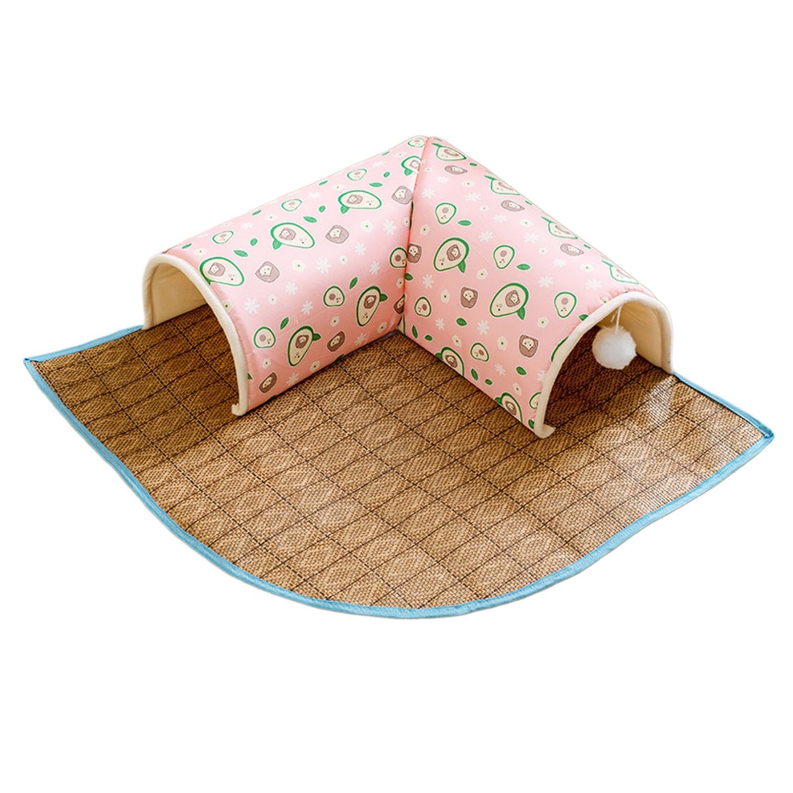 Ujeavette Cat Tunnel Bed Portable Cat Activity Center For Kitten Hamster Small Animals