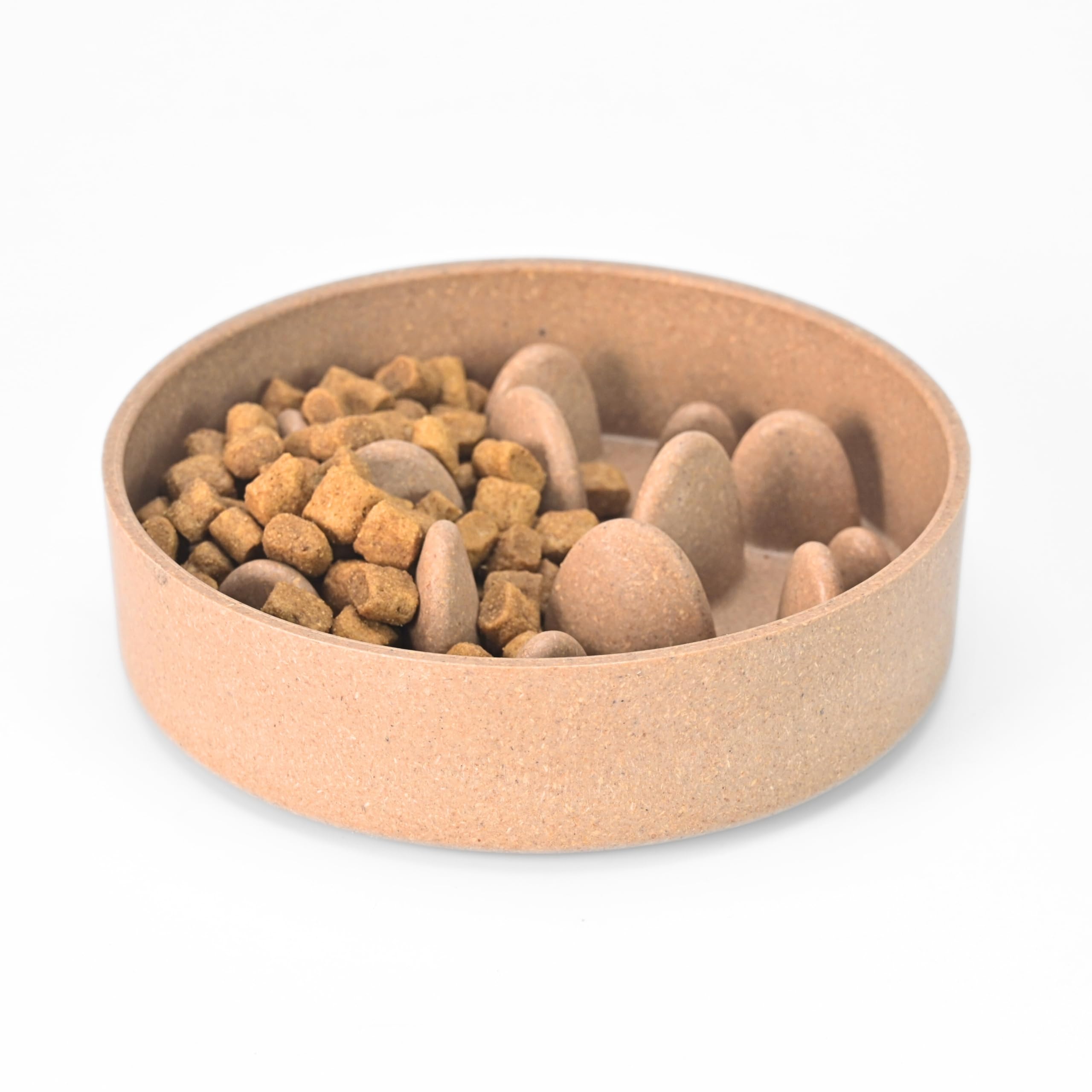 Eha EarthFriendly Slow Feeder For Dogs|Dog Bowl Medium|800 Ml|Pet Bowl Made With Rice Husk And Bamboo Fibers|Dog Food Bowl|1 Un