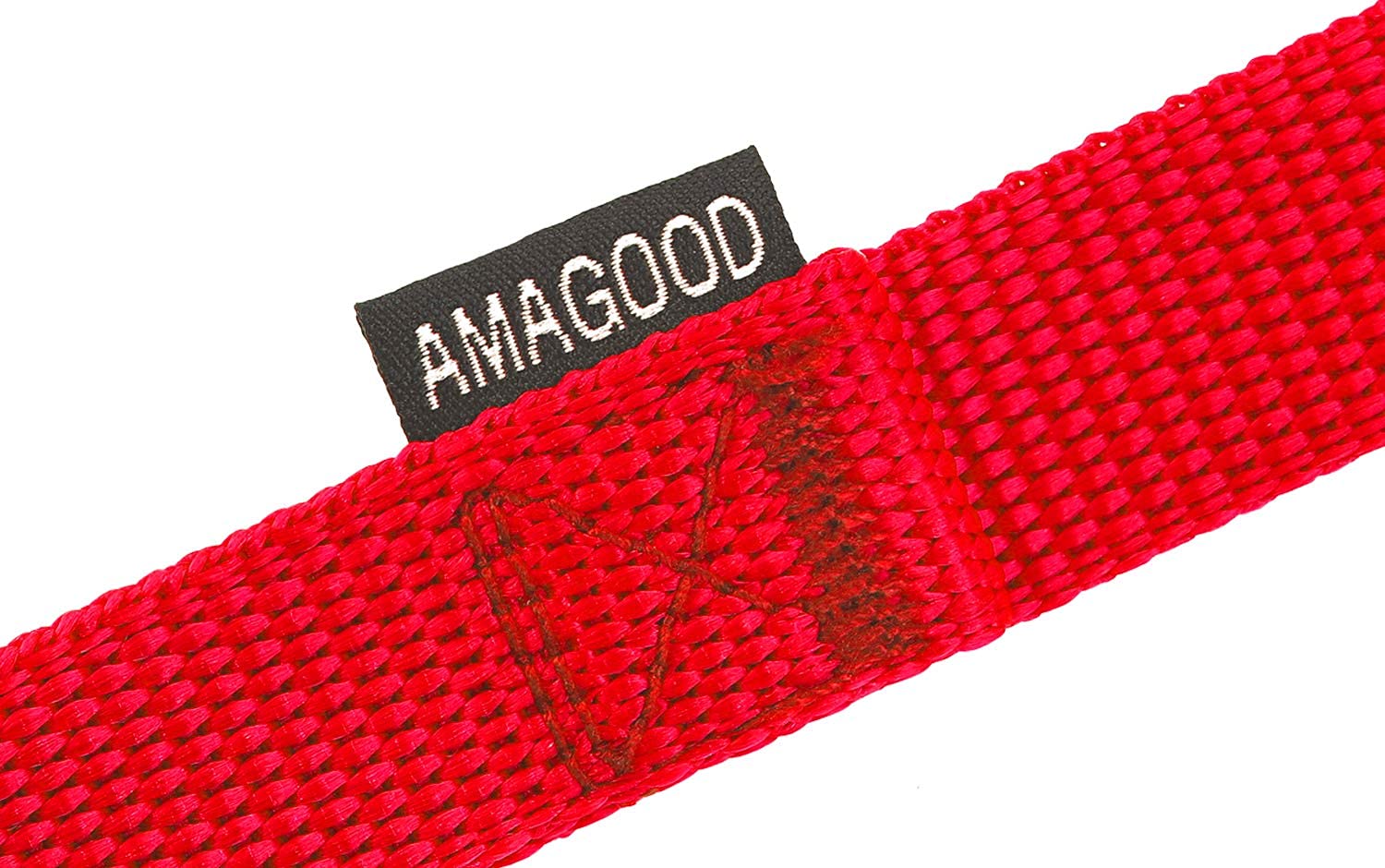 Amagood Dog/Puppy Obedience Recall Training Agility Lead-15 Ft 20 Ft 30 Ft 50 Ft Long Leash-For Dog Training,Recall,Play,Safety,Camping (30Feet, Red)