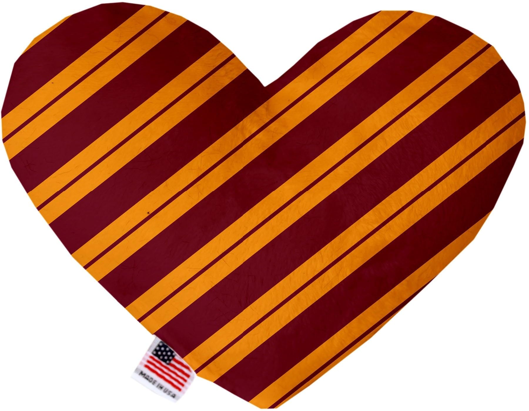 Pet and Dog Plush Heart or Bone Toy, "Dapper Dogs Group" (Available in different sizes, and 9 different pattern options!) GryffinDog 8" Plush Heart