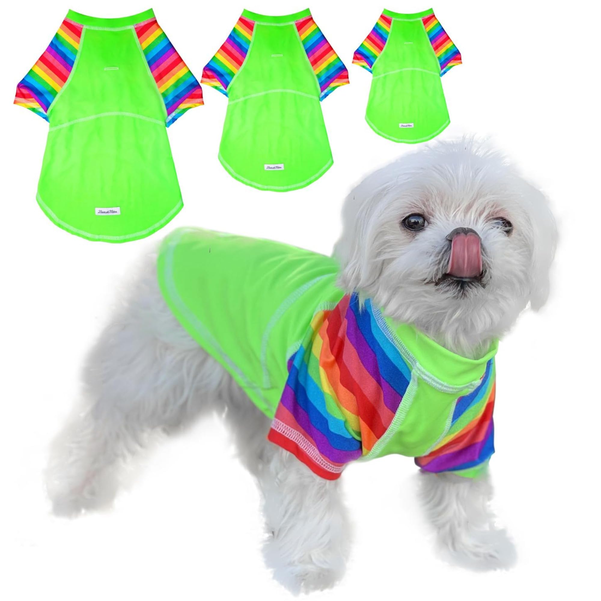 Louie De Coton Sun Shirt For Dogs | Large Dogs Shirt Size: Xl | Uv Protection Cooling Shirt For Dogs | Upf50+ Max Protection Fro