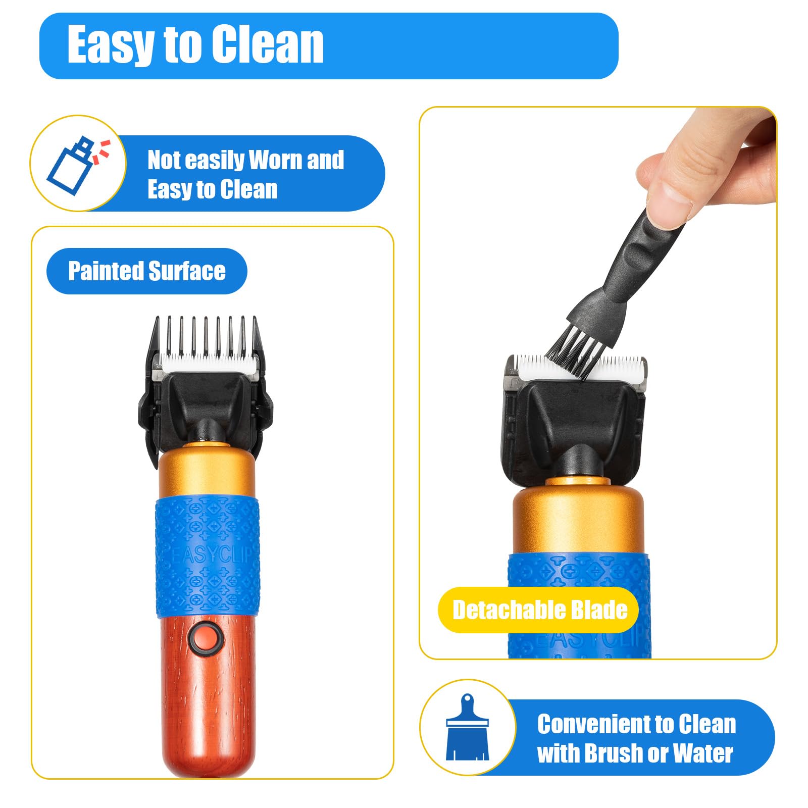 Gdae10 10Ft Sheep Shears, With Plug & 2 Blades 200W Electric Clippers Animal Shave Grooming Farm For Dogs Cat Goat Alpaca, Llama